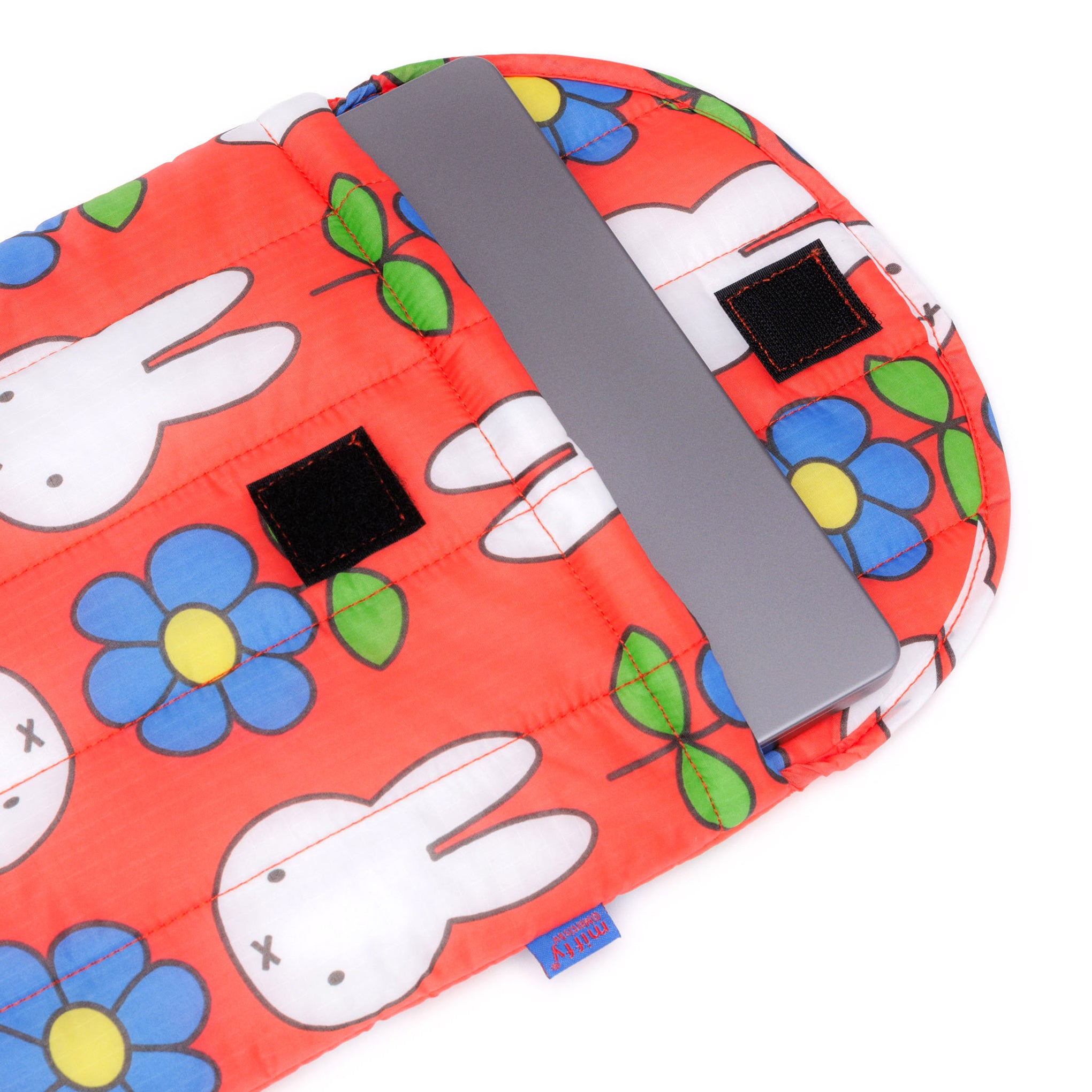 Miffy Baggu Puffy Recycled Nylon Laptop Sleeve - Image 2