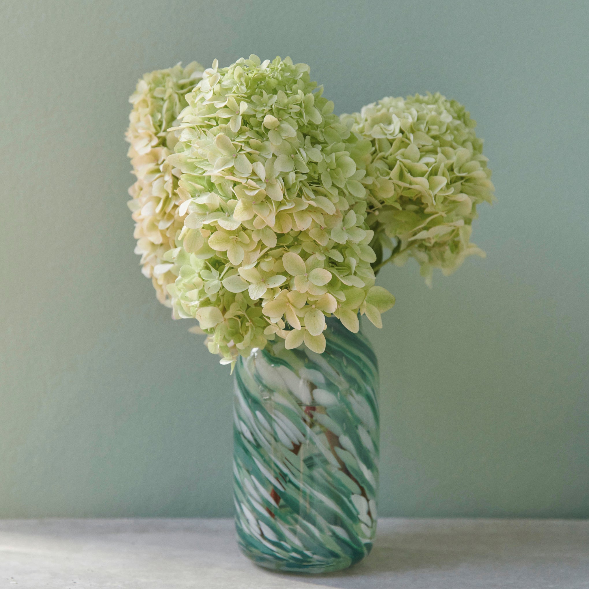 HAY Splash Glass Vase - Green - Image 3