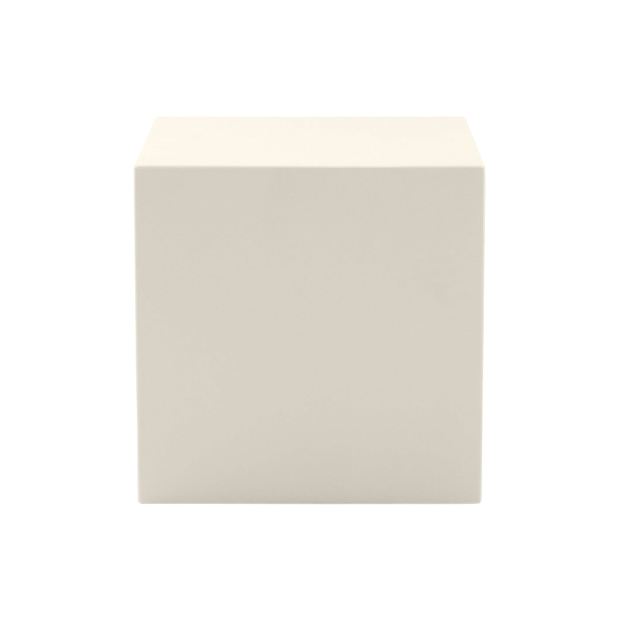 Vignelli Cube Stool from Heller - White - Image 3