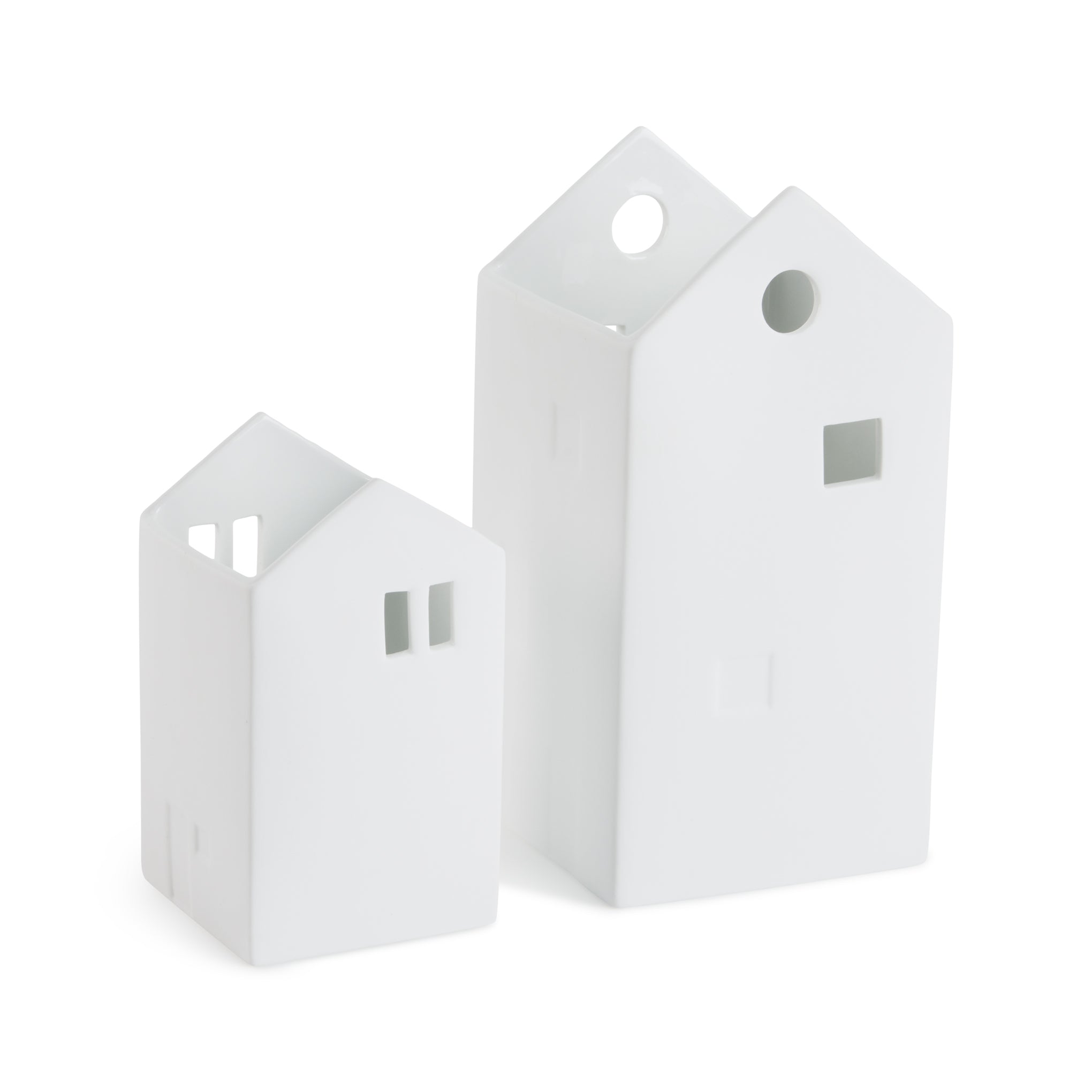 Village House Porcelain Vase - Large - Image 5