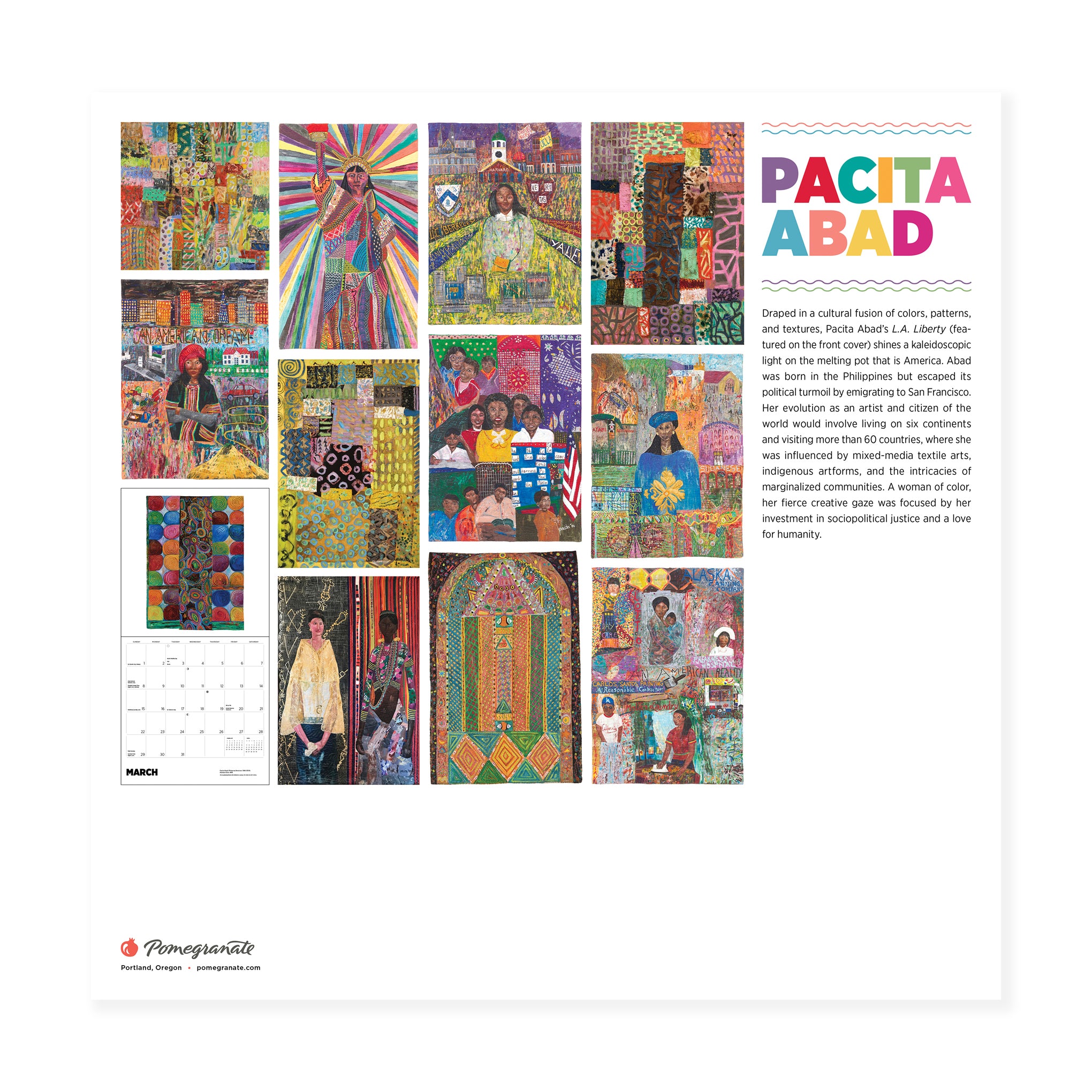 2026 Pacita Abad Wall Calendar - Image 7