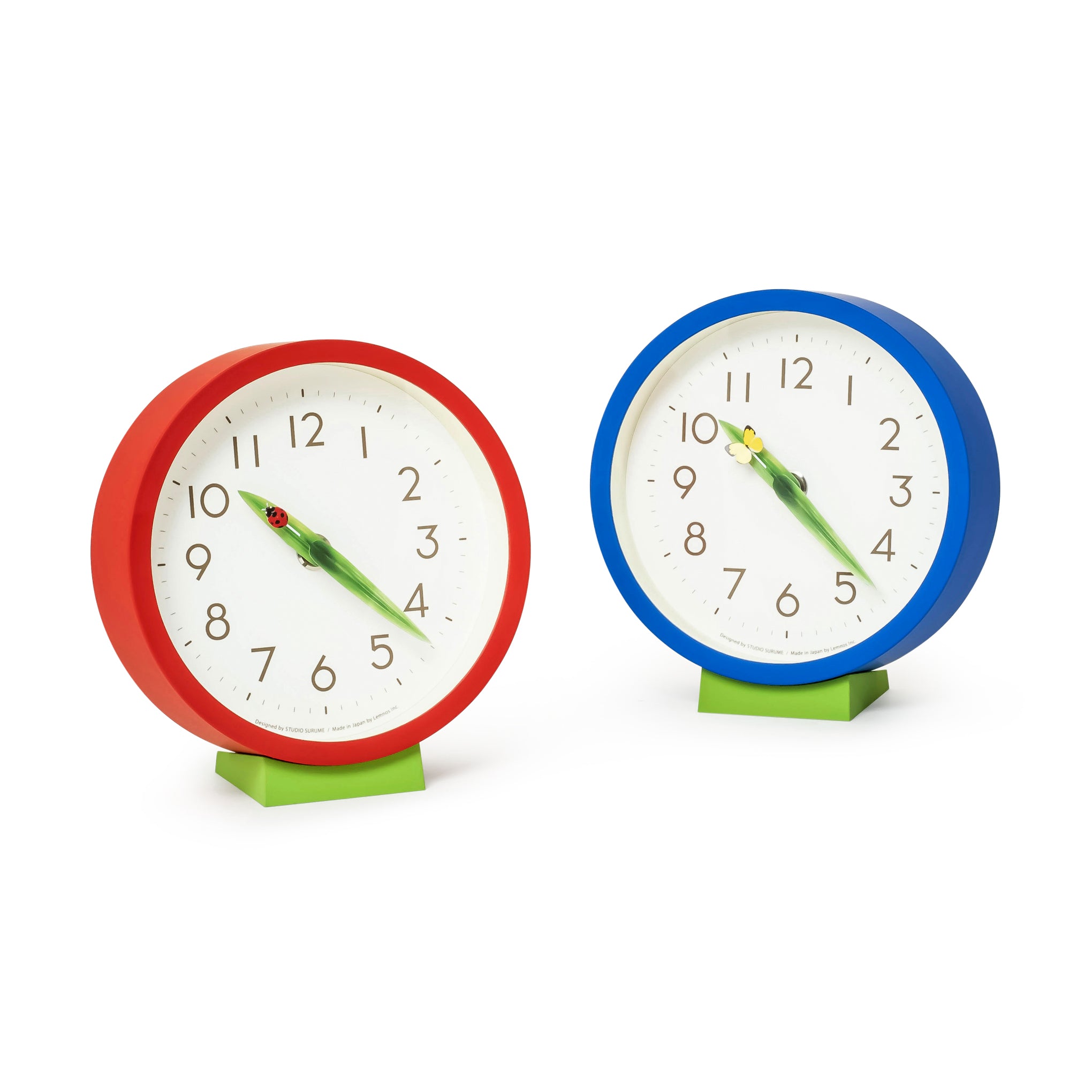 Perch Desk Clock - Red - Image 5