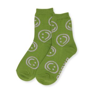 Baggu Crew Socks - Pear Happy