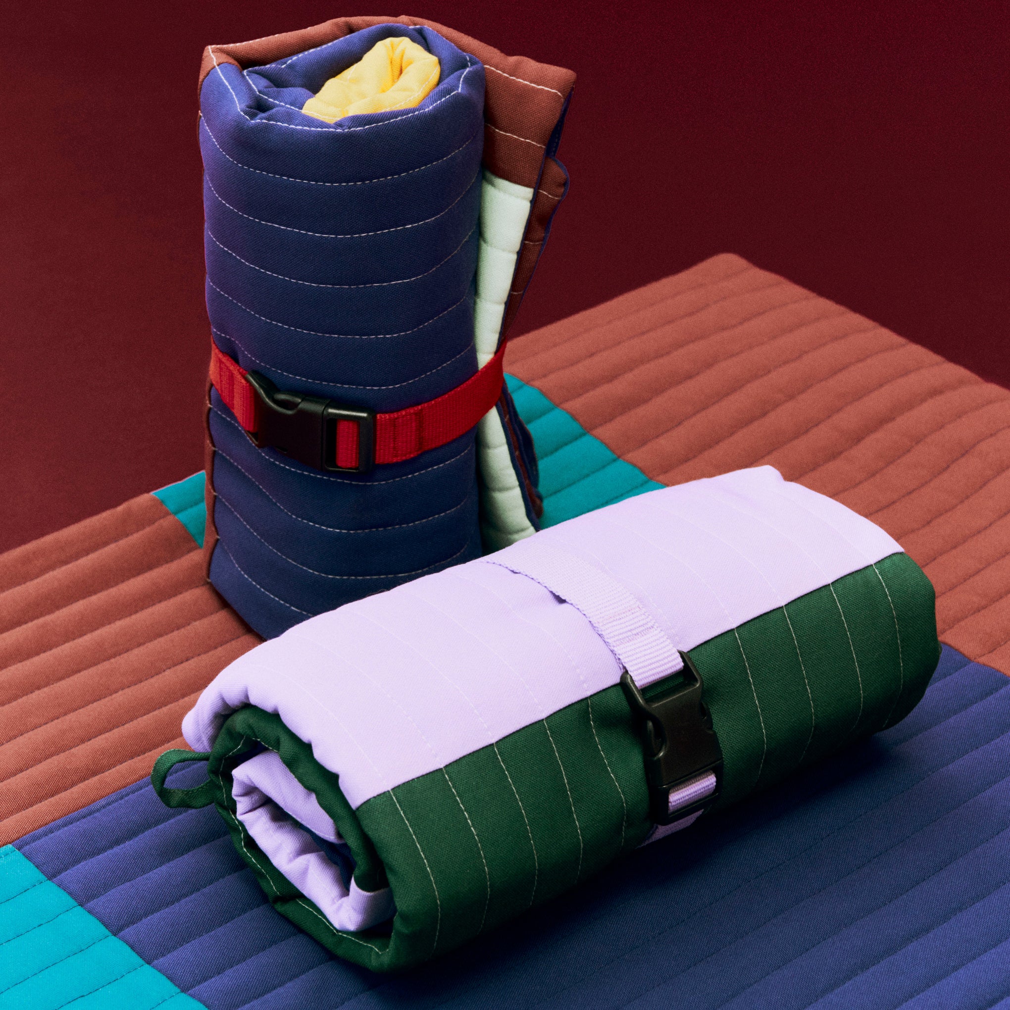 HAY Dog Travel Recycled Polyester Blanket - Multi - Image 4