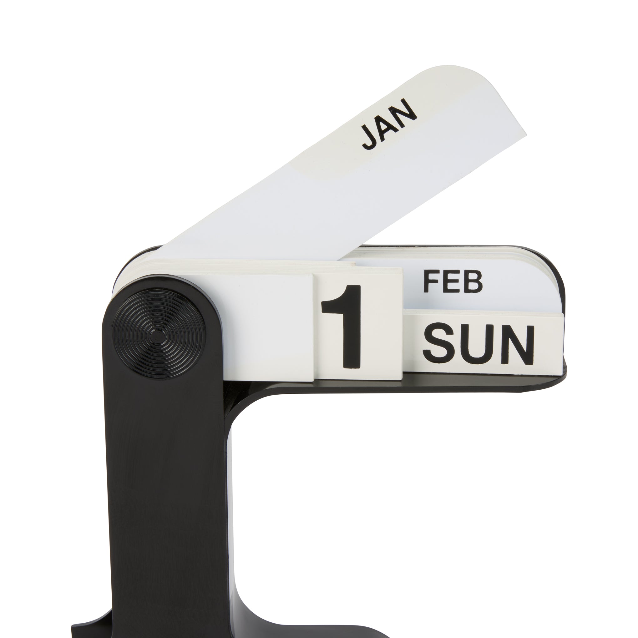 Enzo Mari Timor Perpetual Calendar - Black - Image 4