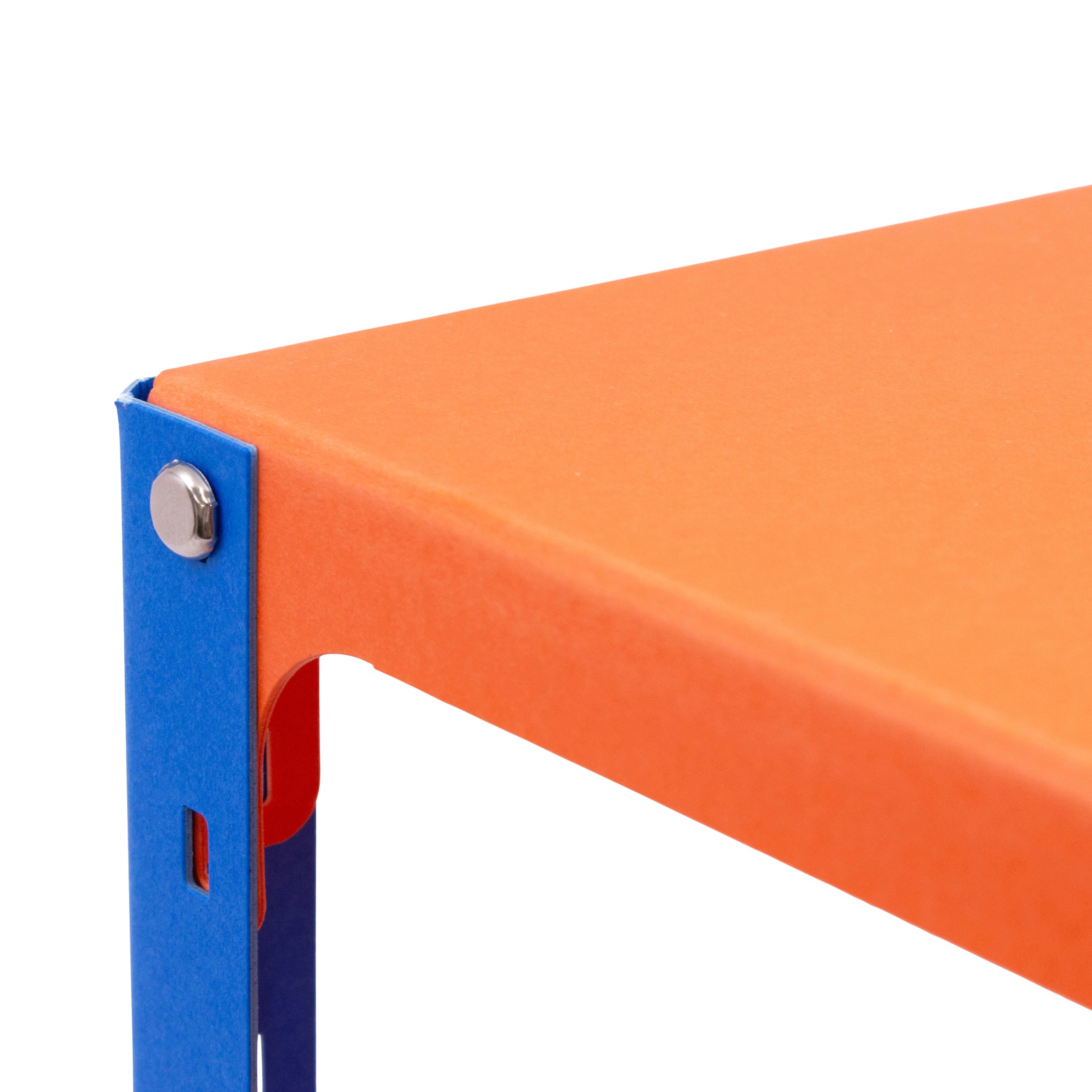 Paper Shelves Rack - Blue/ Orange - Image 5
