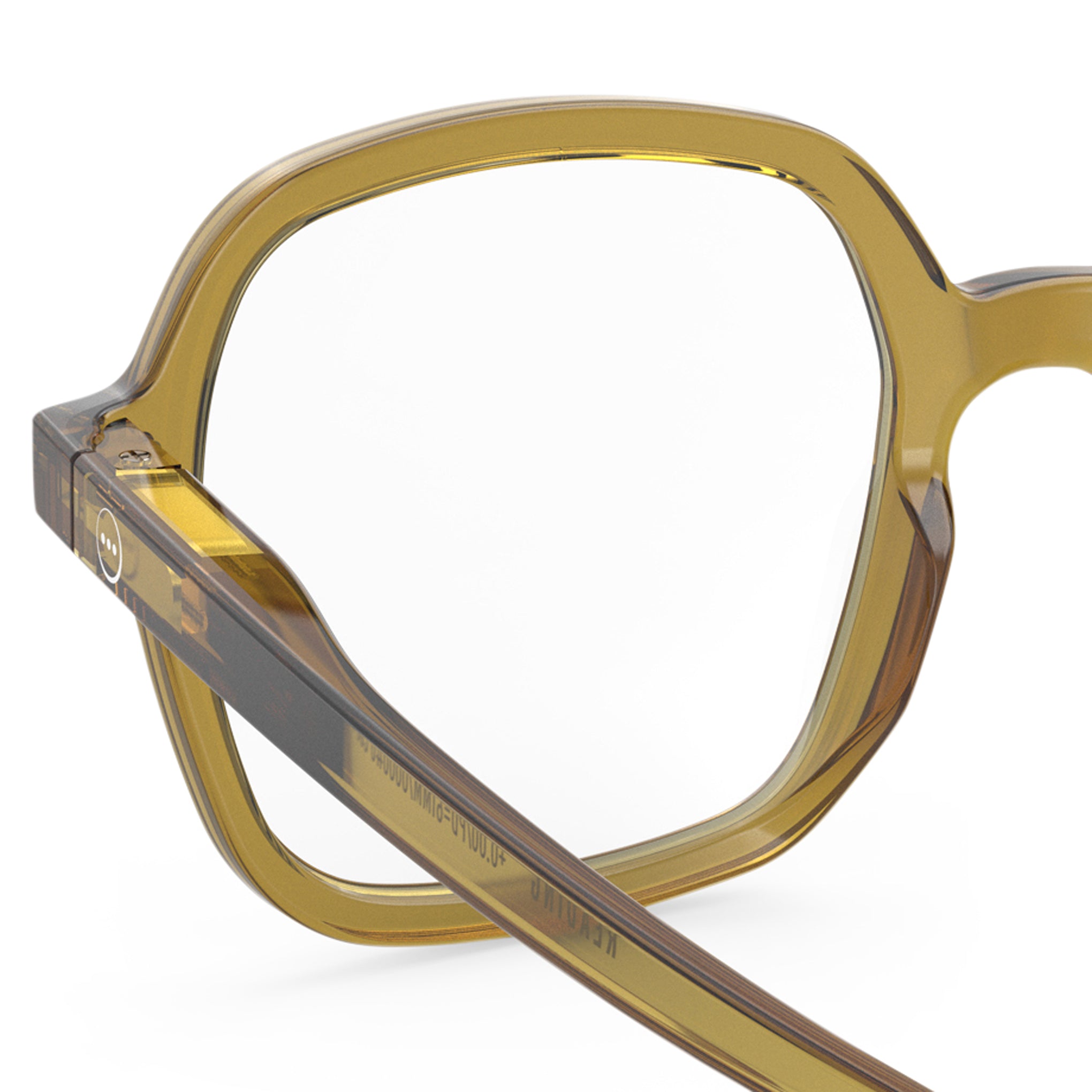 IZIPIZI Reading Glasses #Office - Golden Green - Image 4