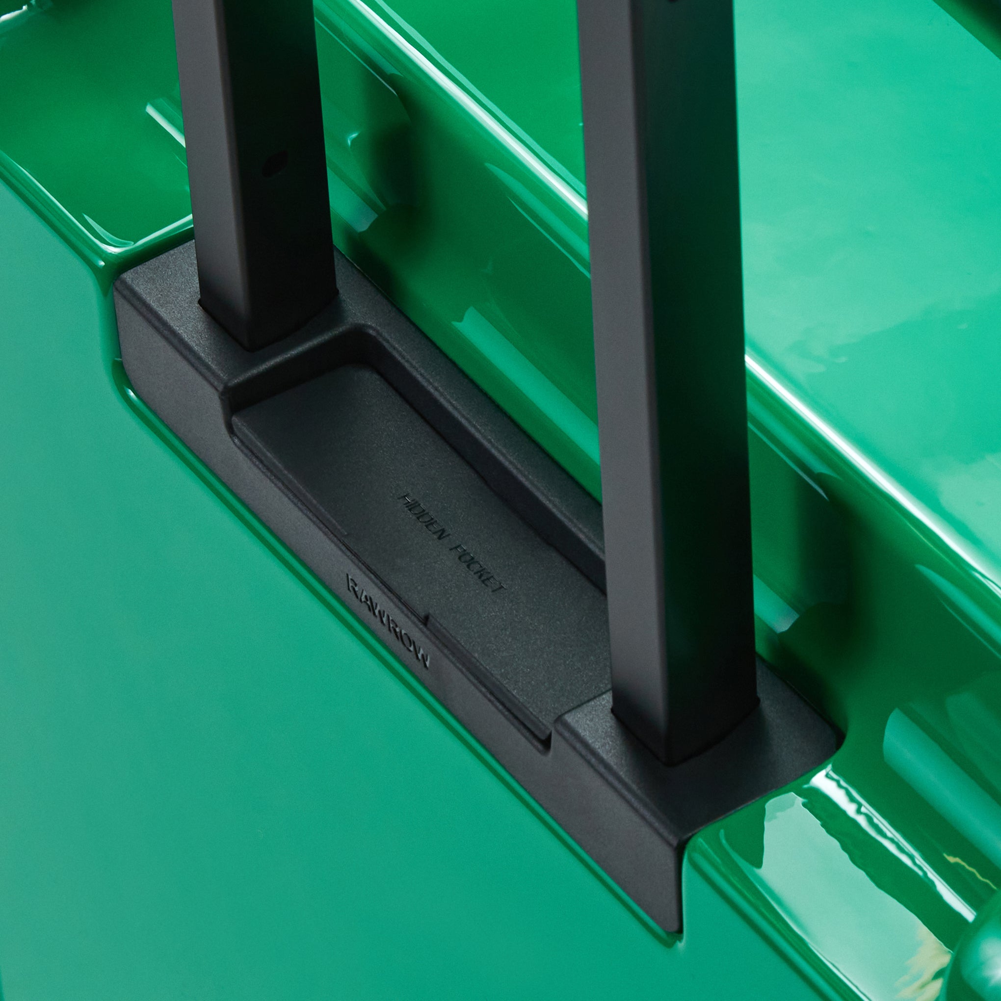 Square Expandable Suitcase with TT Handle - Checked - Image 5