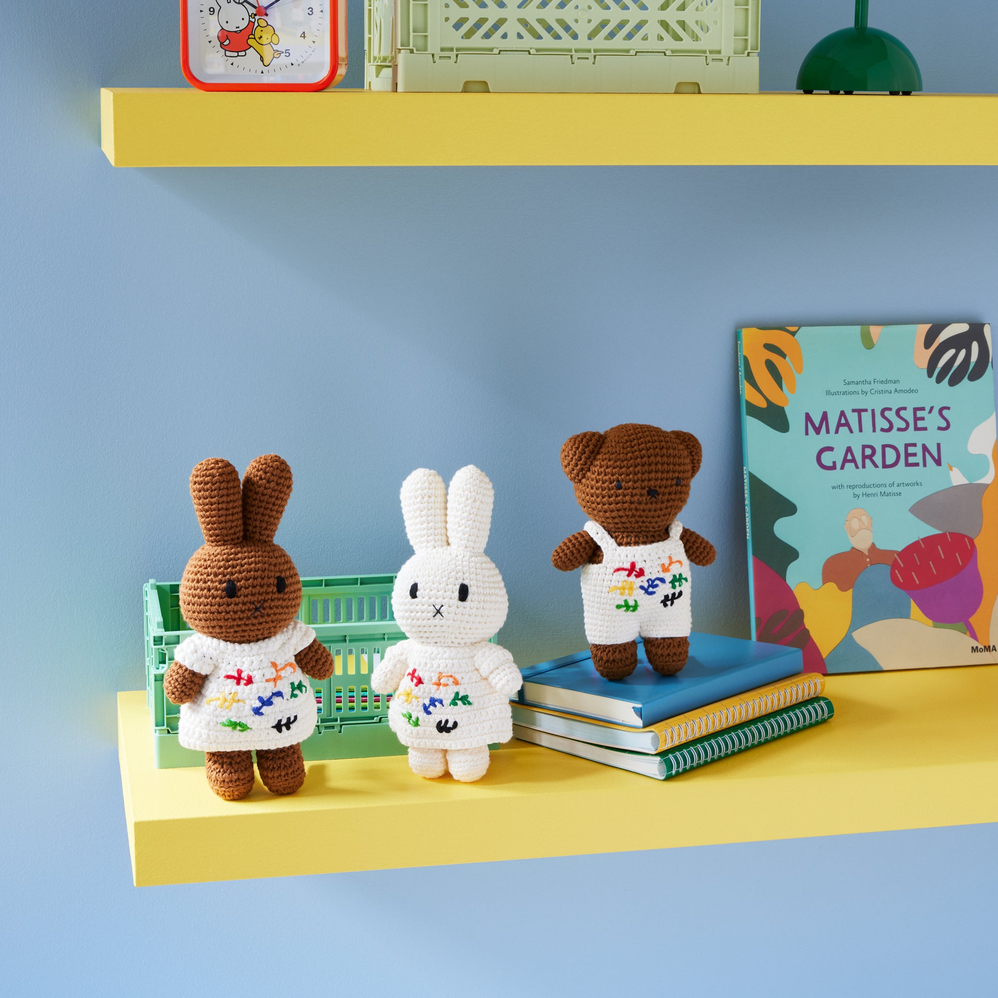 Miffy & Friends Crochet Henri Matisse Plush Toy - Boris - Image 2