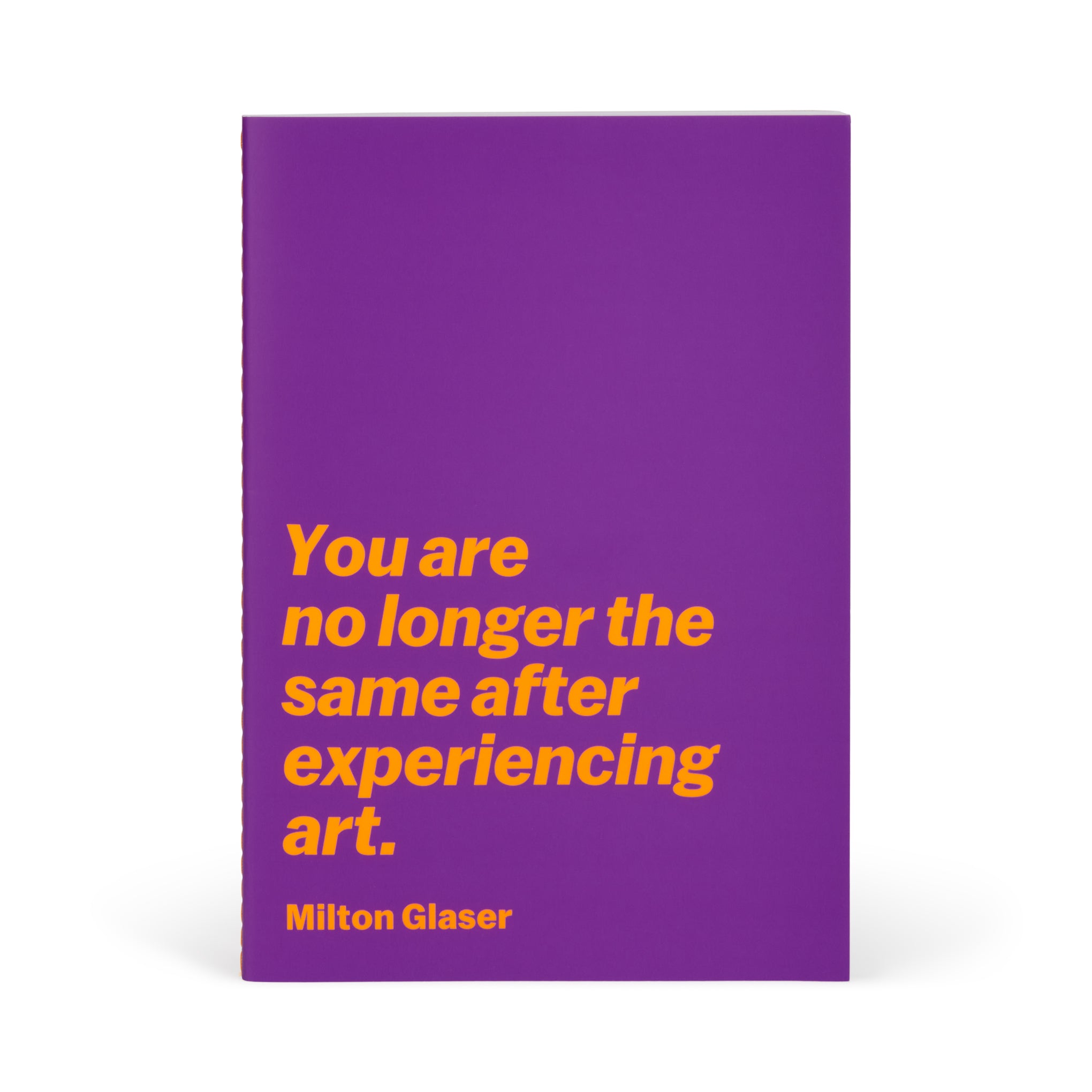 MoMA Milton Glaser Quote Notebook