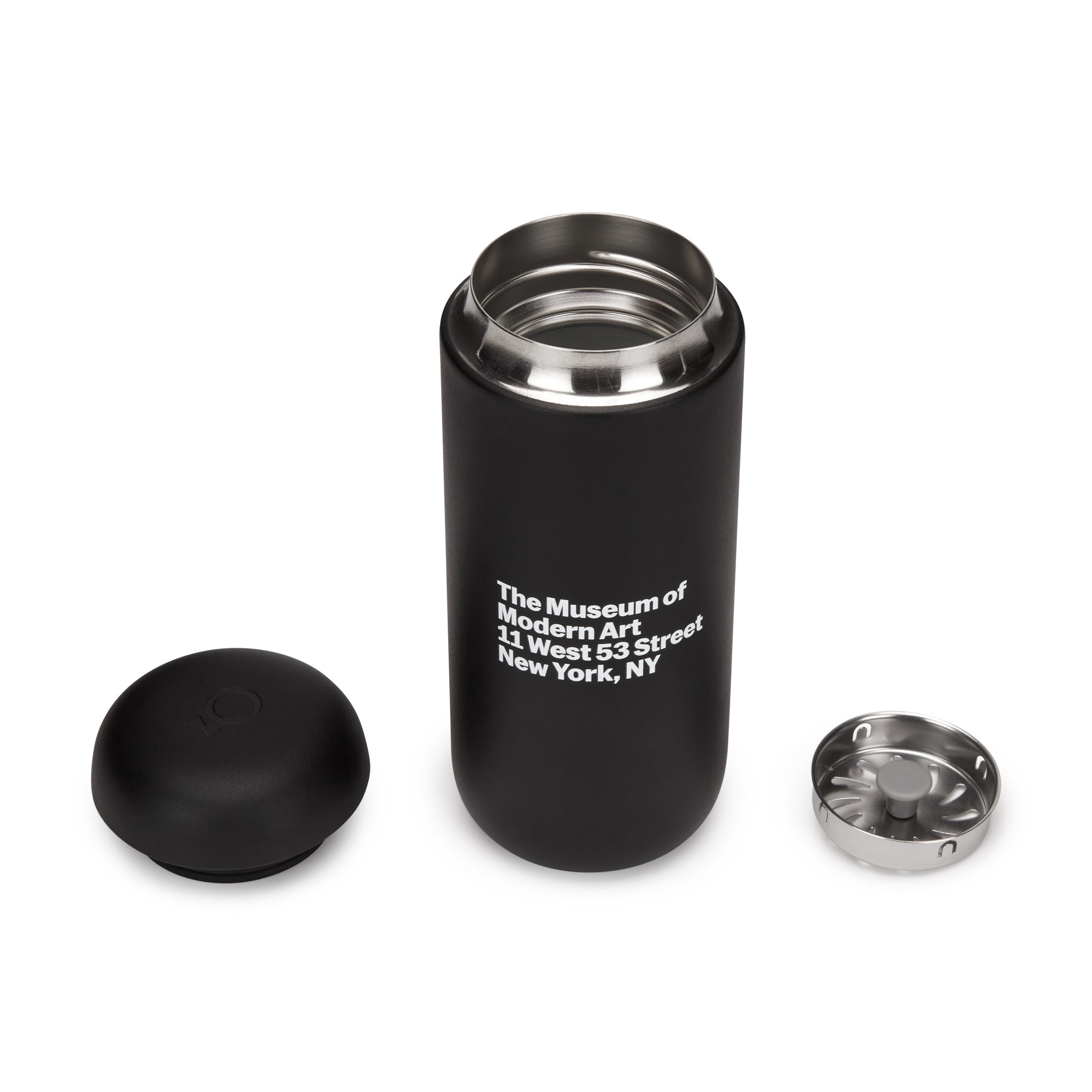 MoMA Address Insulated Travel Mug - Black - Image 3