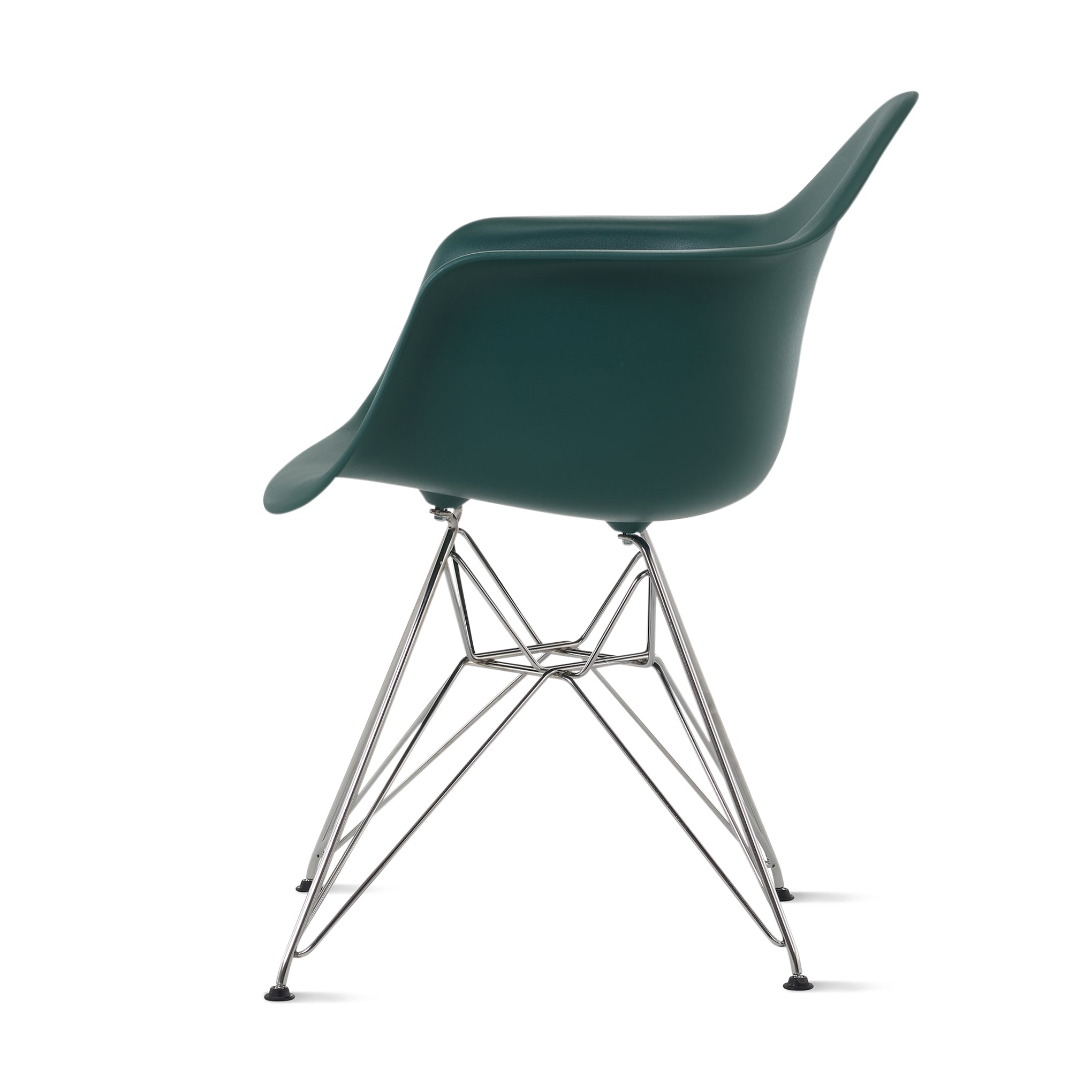 Eames® Molded Recycled Plastic Armchair from Herman Miller - Evergreen - Image 3