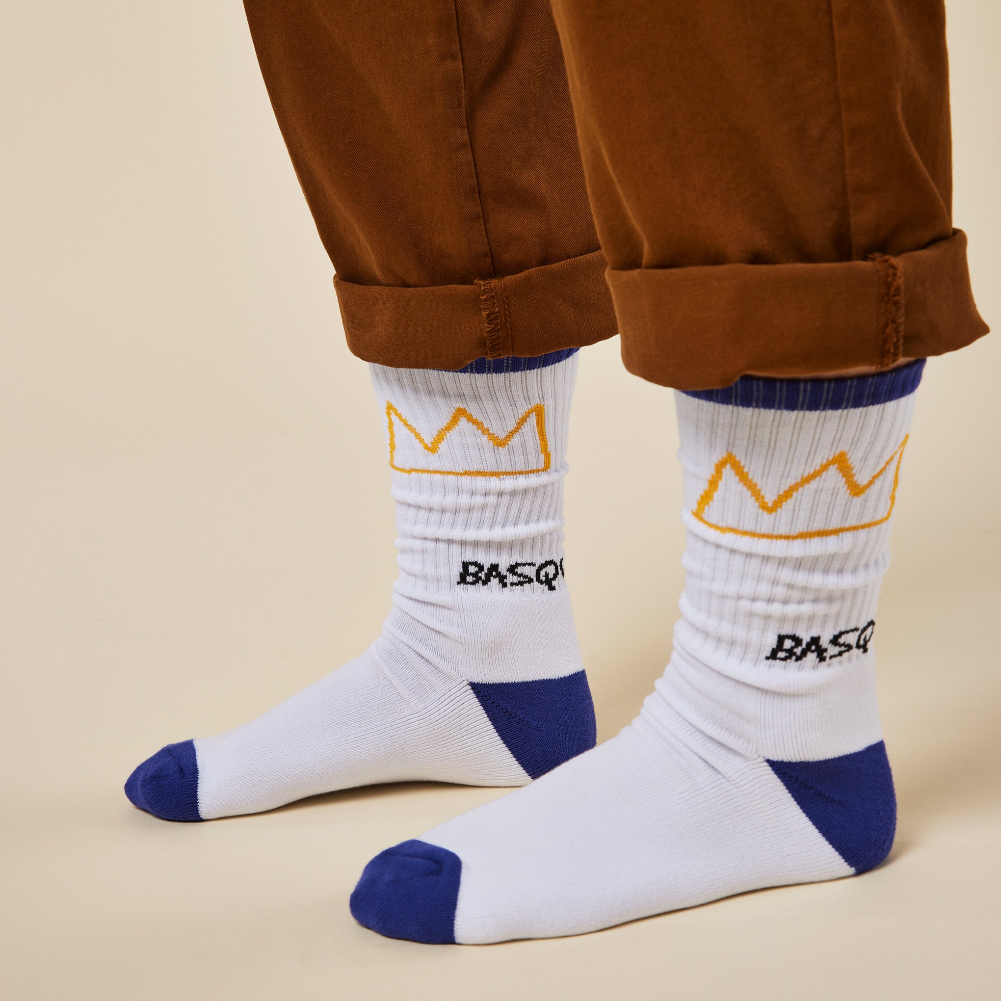 Jean-Michel Basquiat Socks - Crown - Image 4