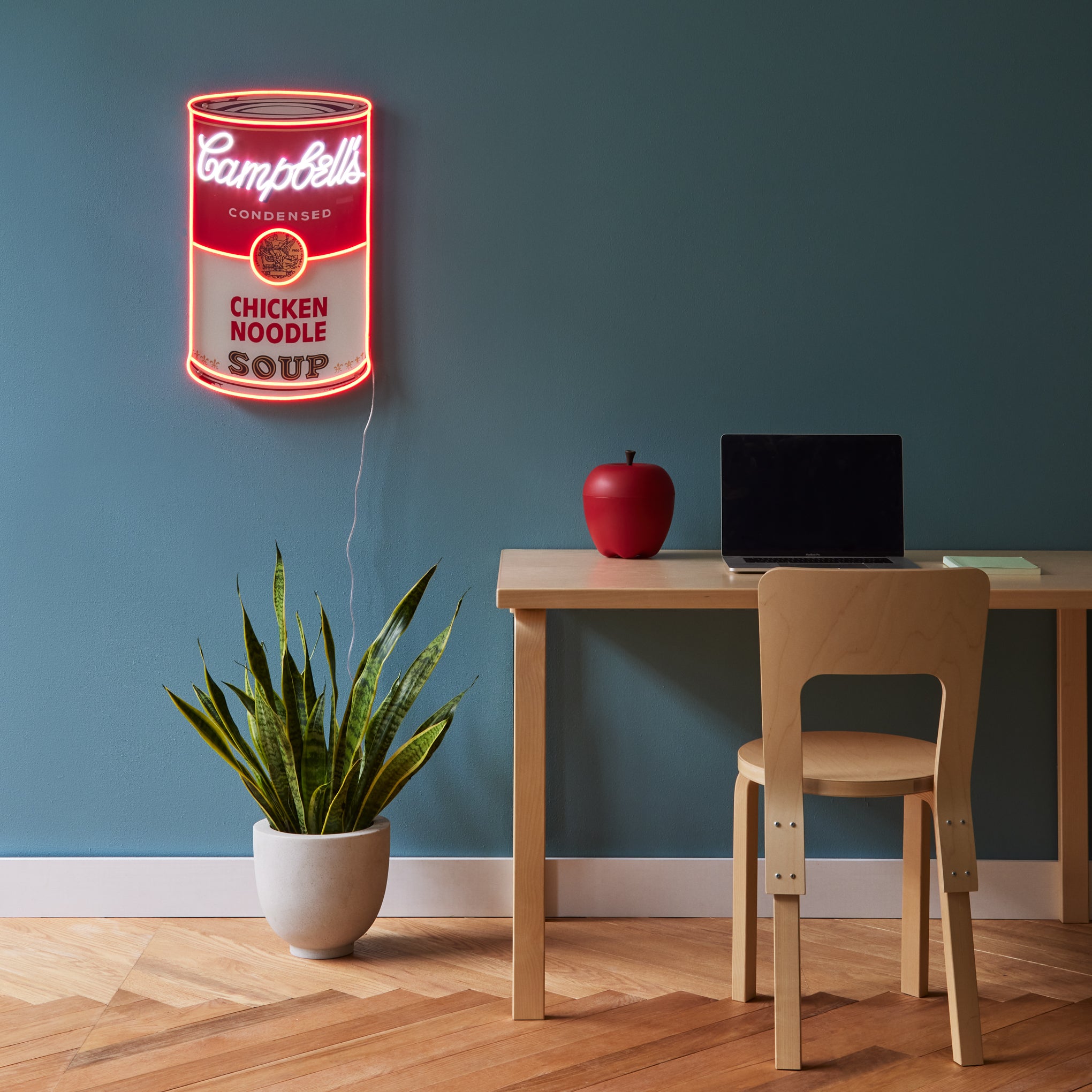 Andy Warhol Chicken Noodle Soup Can Neon Sign - Image 2