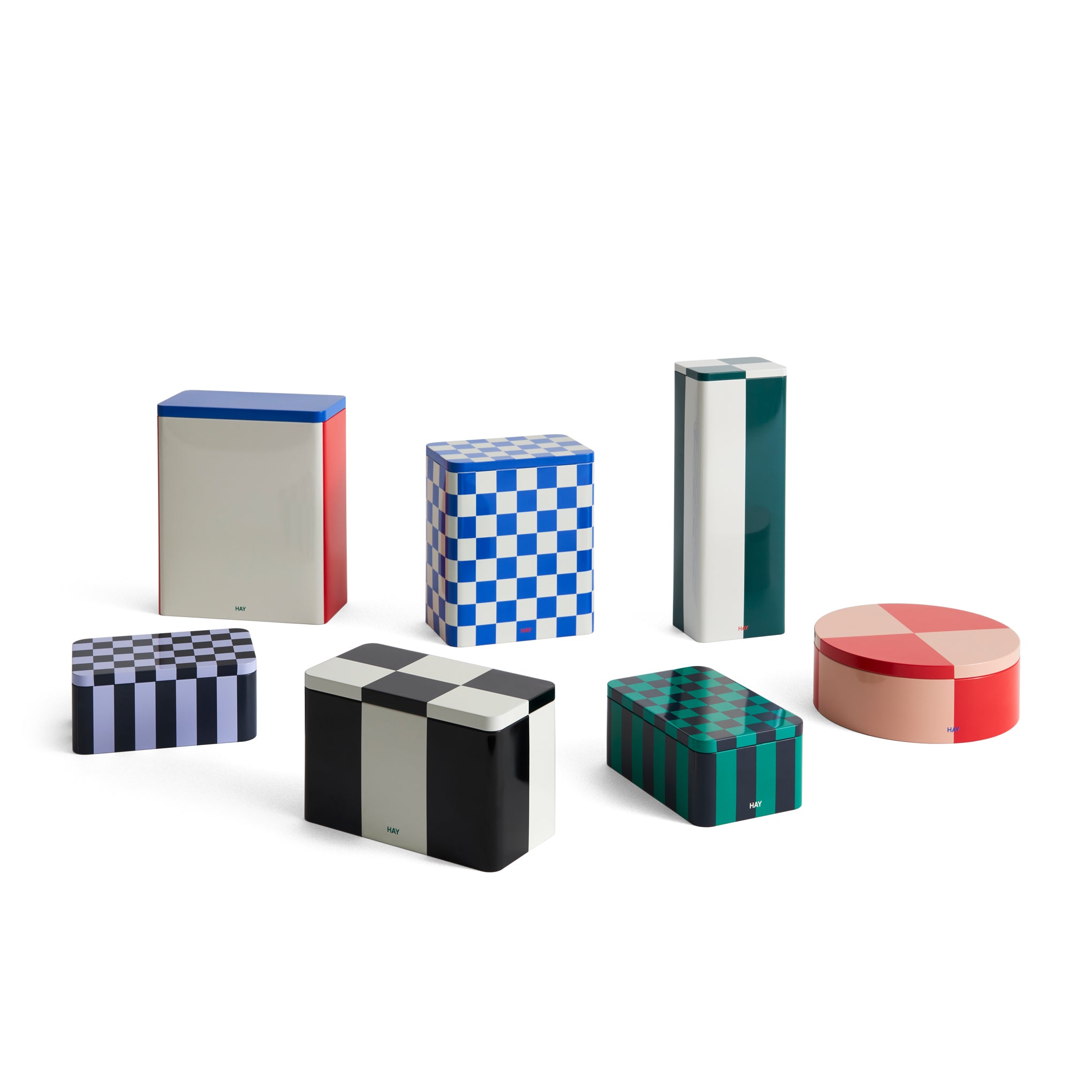 HAY Tin Container - Dark Blue/ Green - Image 4