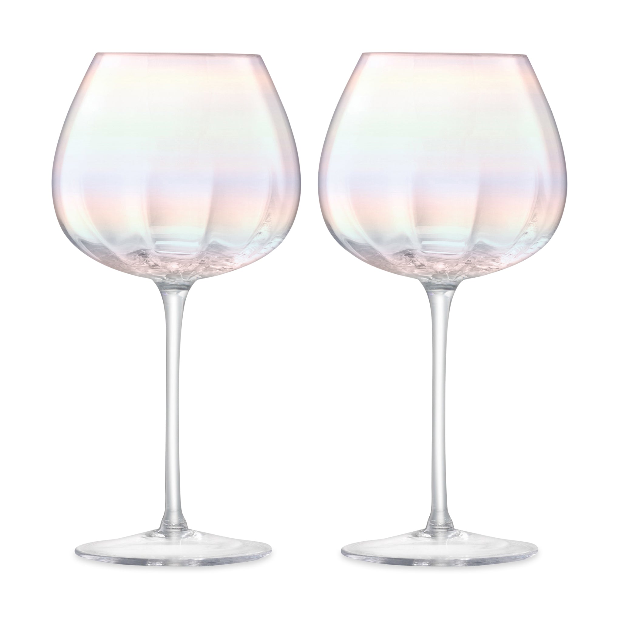 Pearl Glass Drinkware - Set of 2 - Red Wine