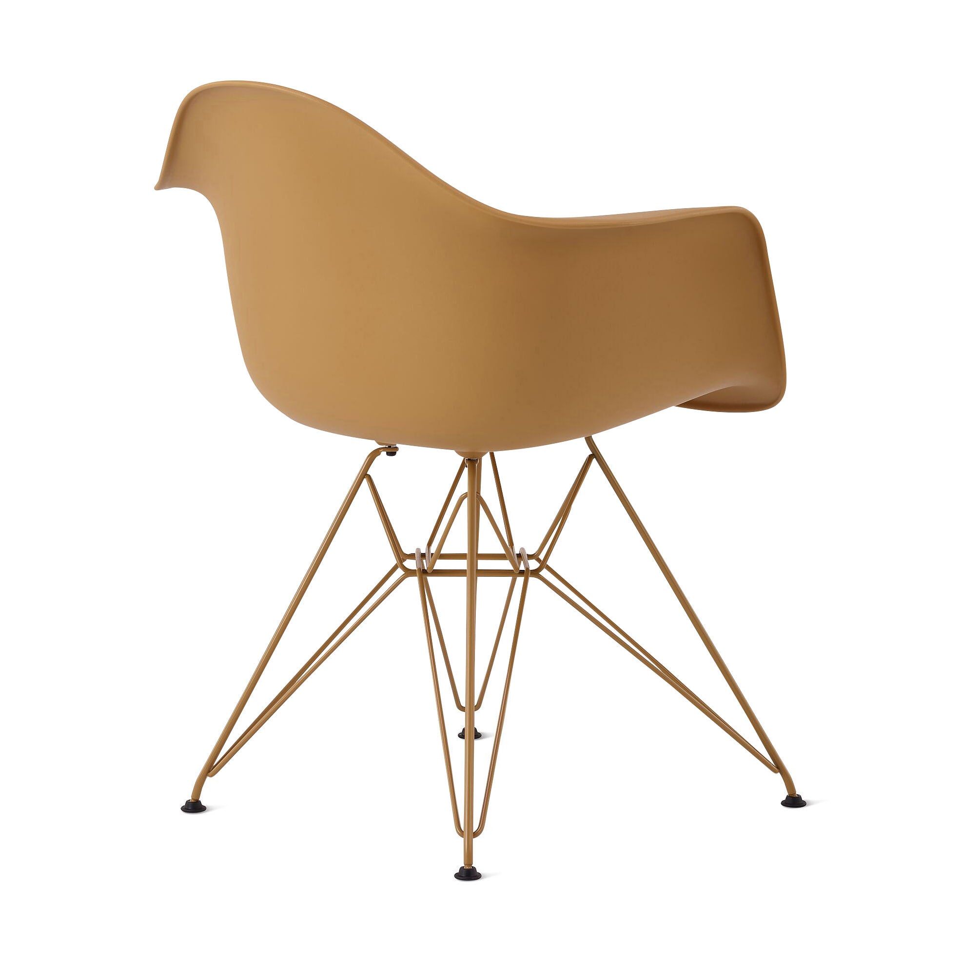 Herman Miller x HAY Eames Molded Recycled Plastic Armchair - Toffee - Image 6