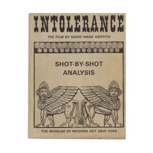 Intolerance. The Film by David Wark Griffith. Shot-by-Shot Analysis - Paperback