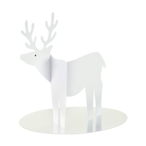 Reindeer on Pond Holiday Pop-Up Cards - Set of 8