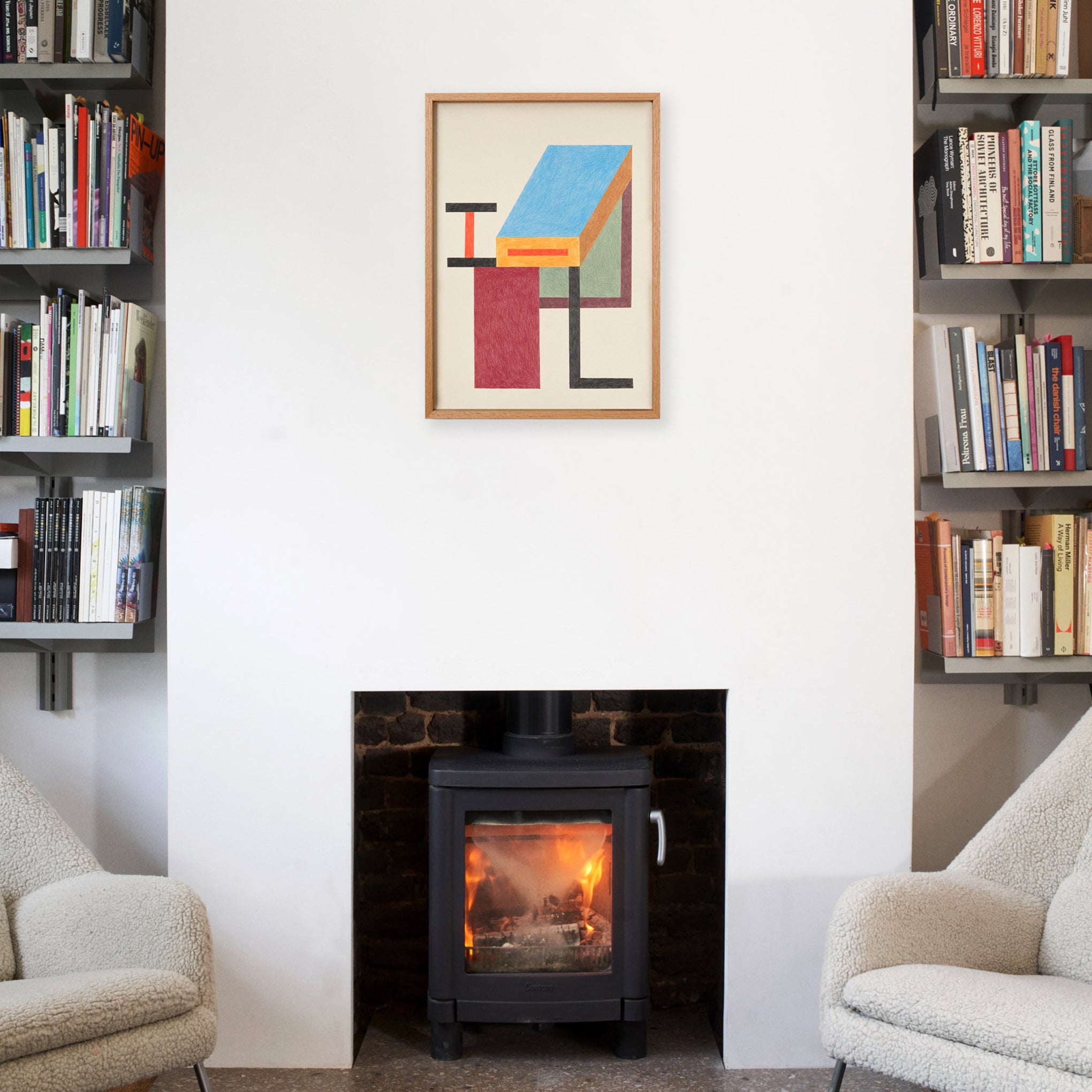 Nathalie Du Pasquier Spirou Limited Edition Framed Poster - Image 2