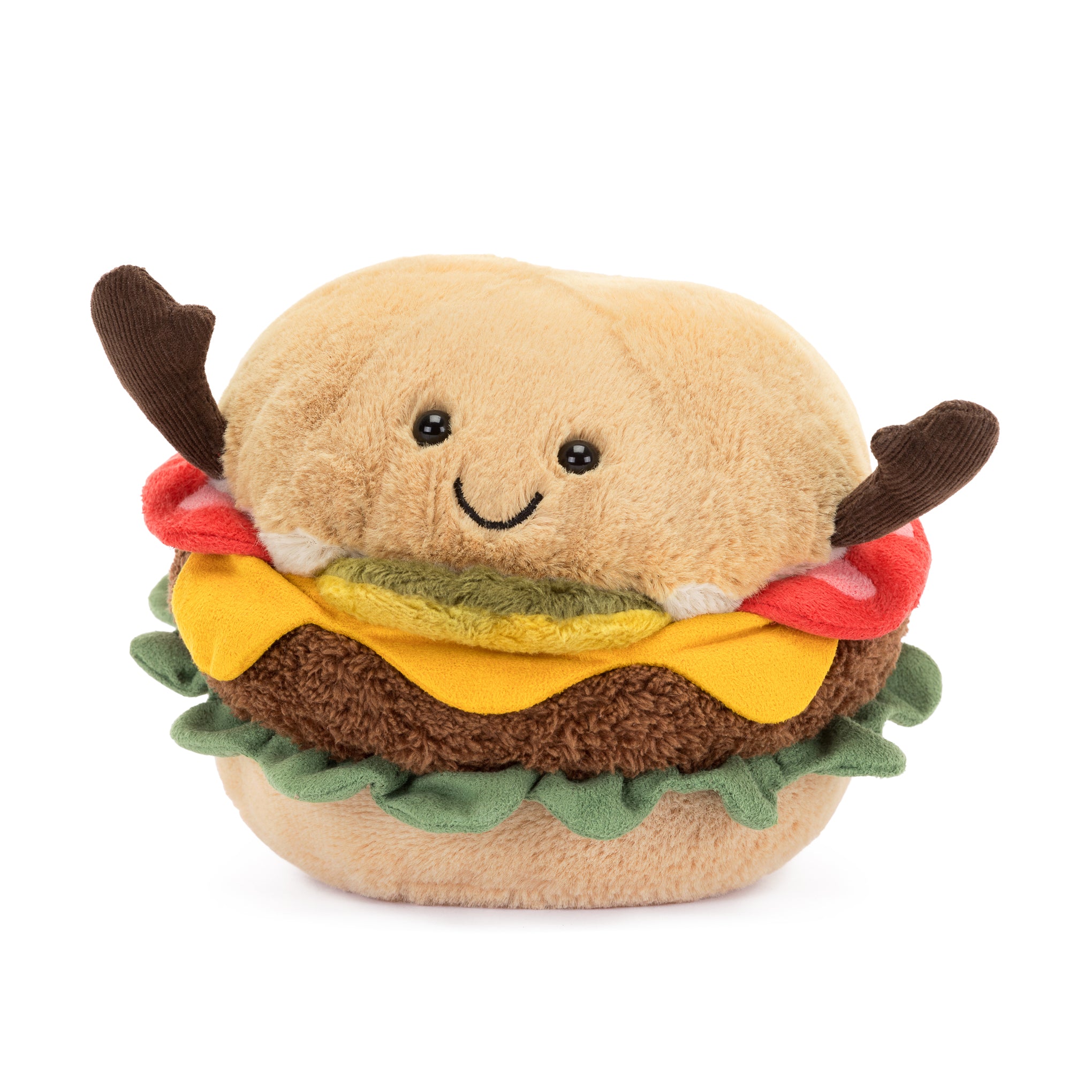 Jellycat Food Plush Toys - Hamburger - Image 3