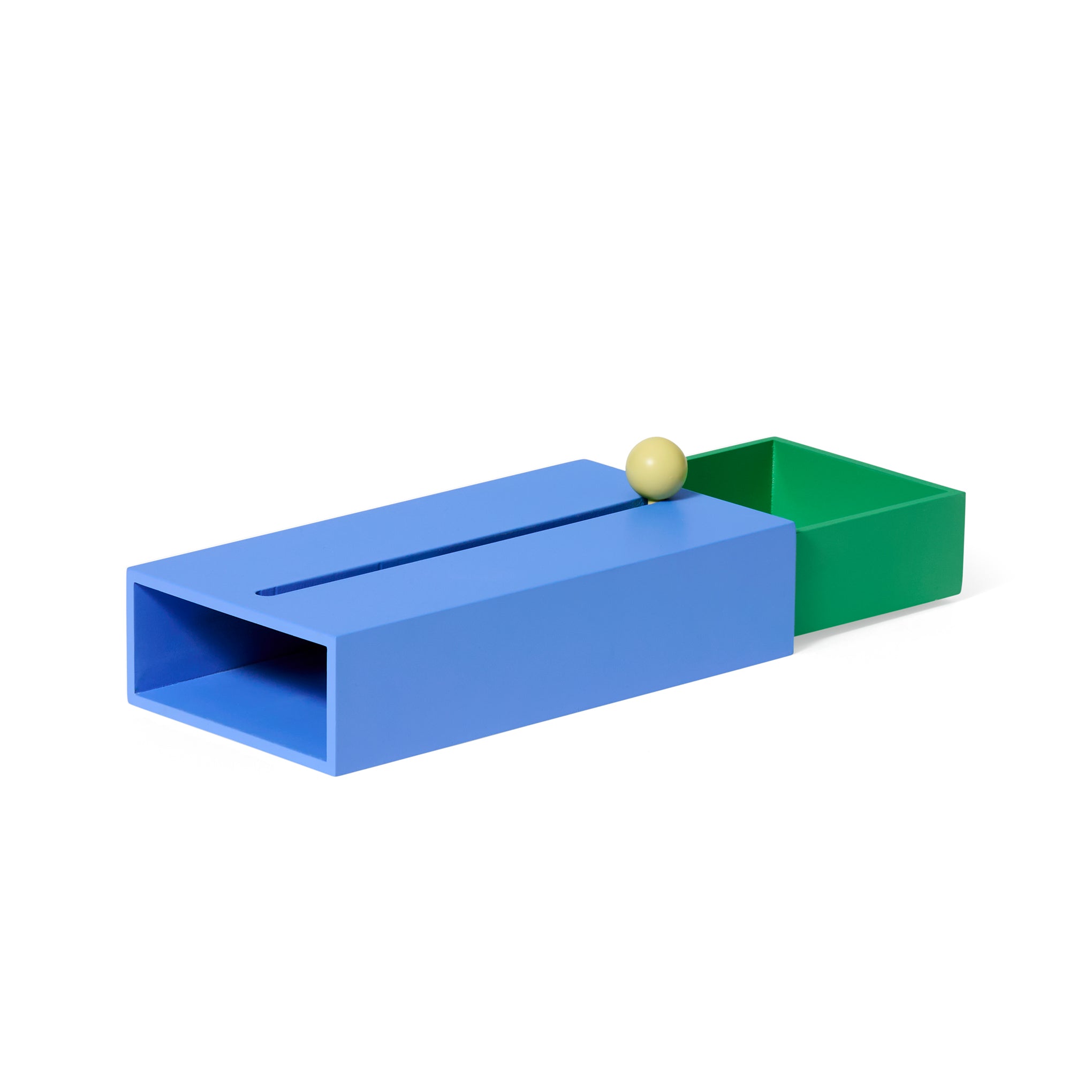 Areaware Colorblock Cache Box - Blue - Image 4