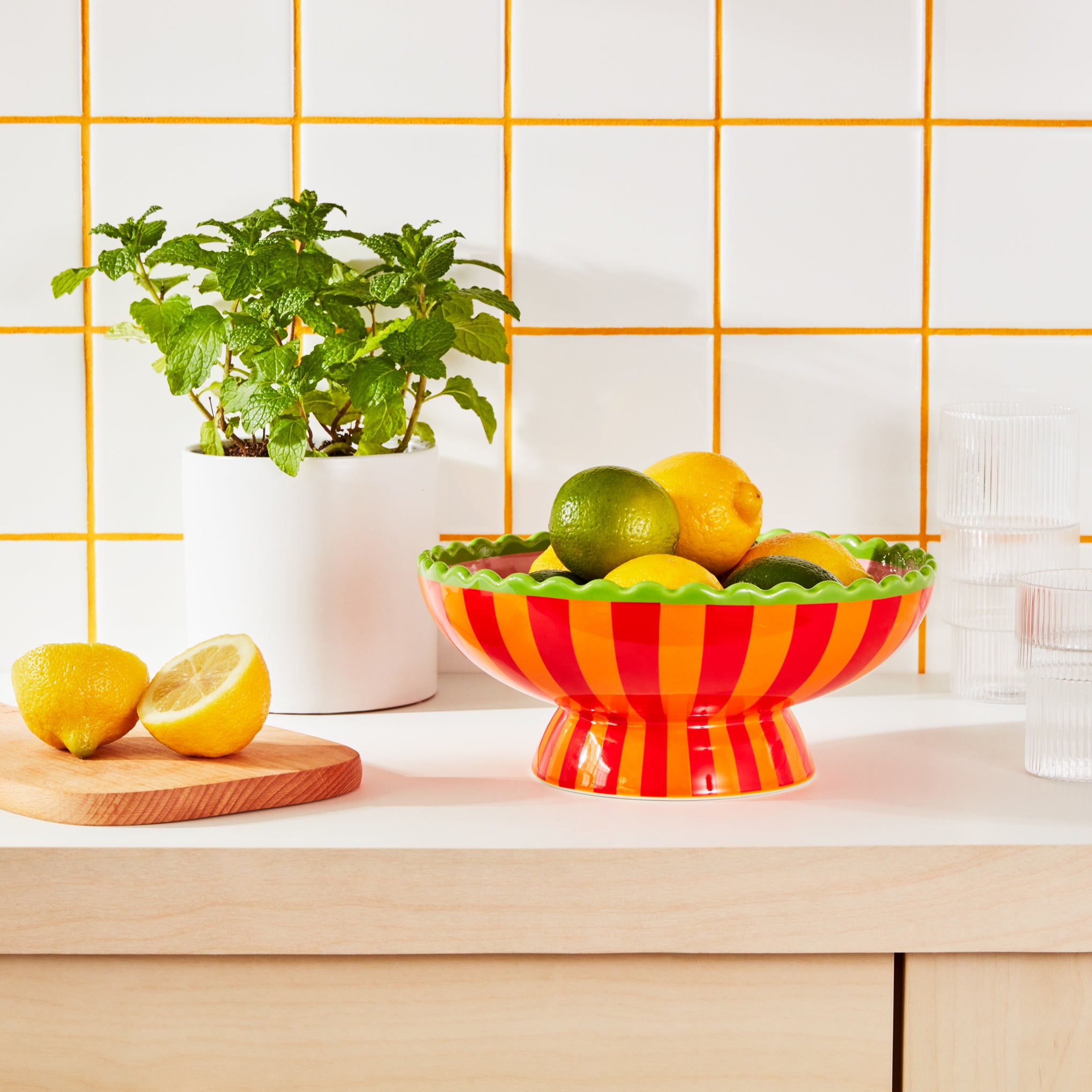 Oorun Didun Ceramic Serving Bowl by Yinka Ilori - Image 2