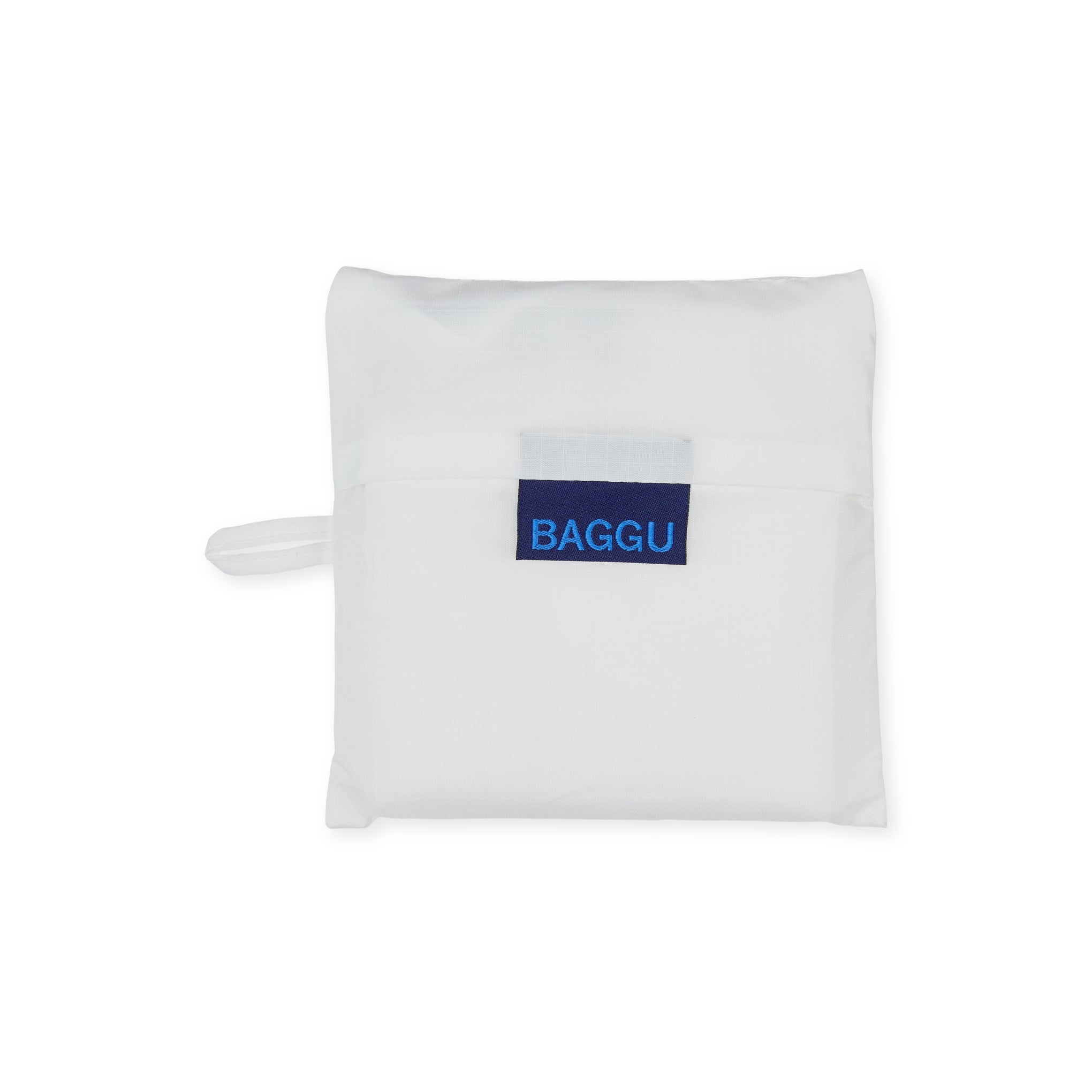 MoMA Baggu Recycled Nylon Standard Tote - White - Image 4