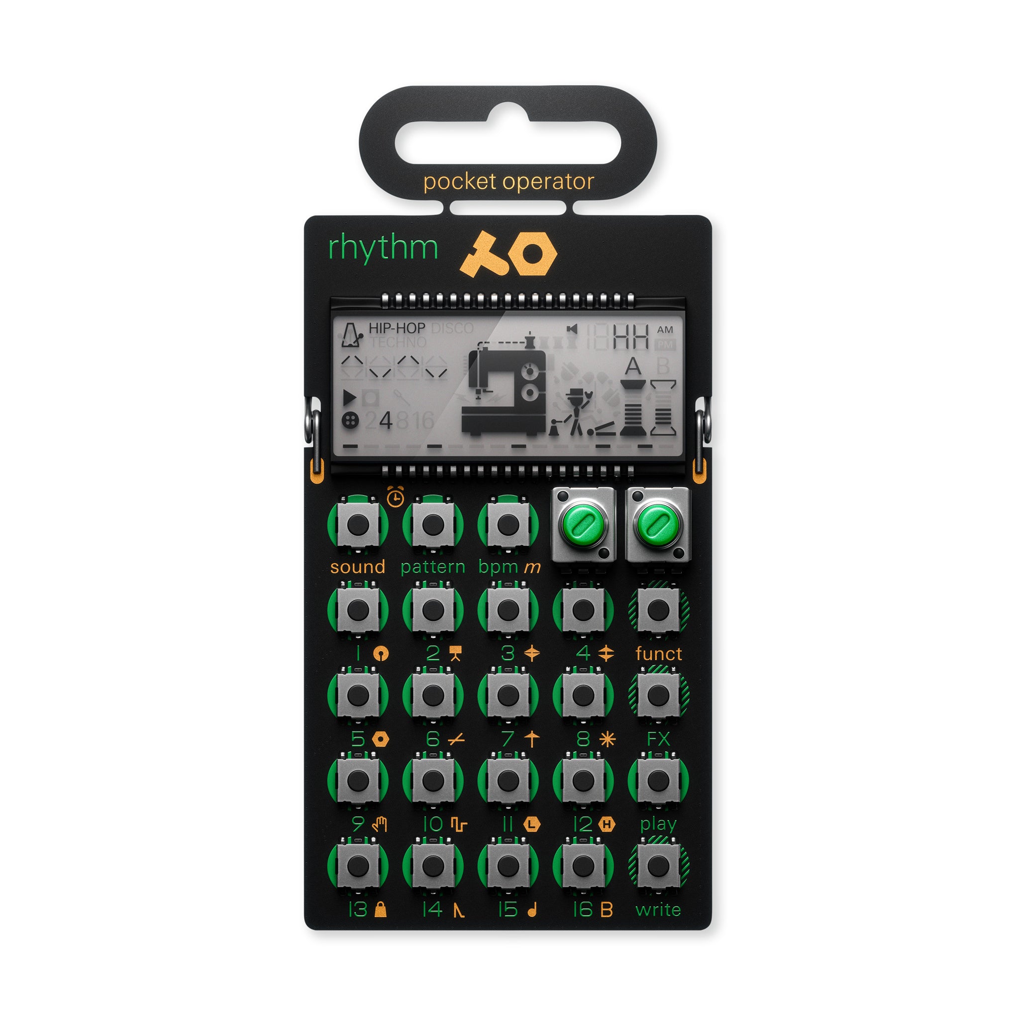 Teenage Engineering Pocket Operator Synthesizer - PO-12 Rhythm
