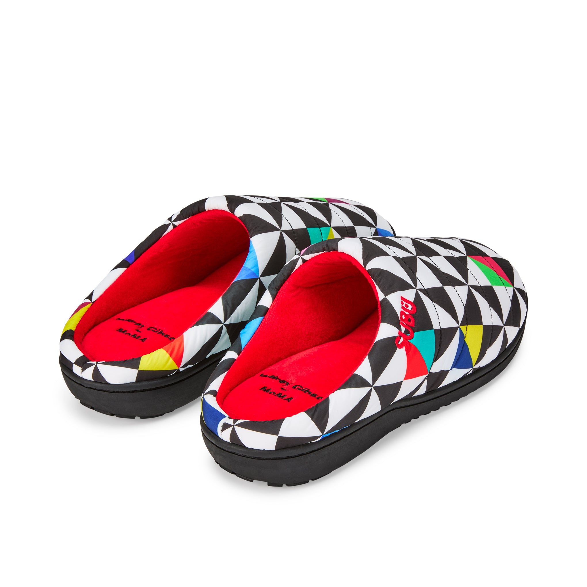 Jeffrey Gibson for MoMA Subu Slippers - Triangular Mosaic - Image 4
