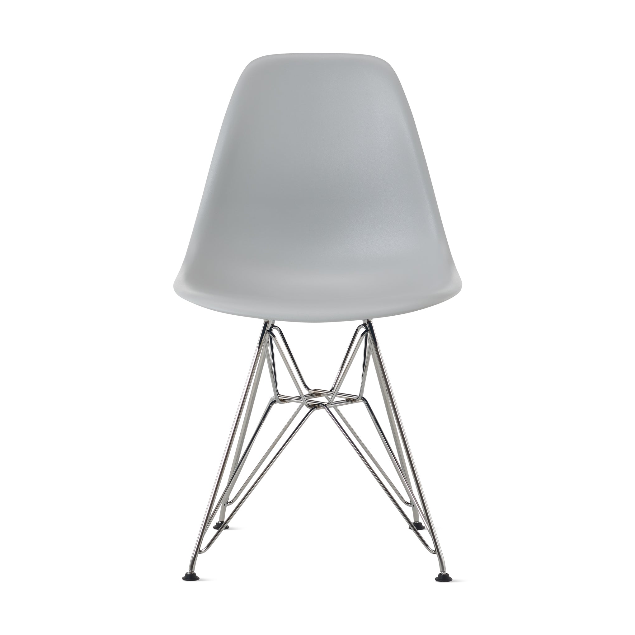 Eames® Molded Recycled Plastic Side Chair - Light Gray