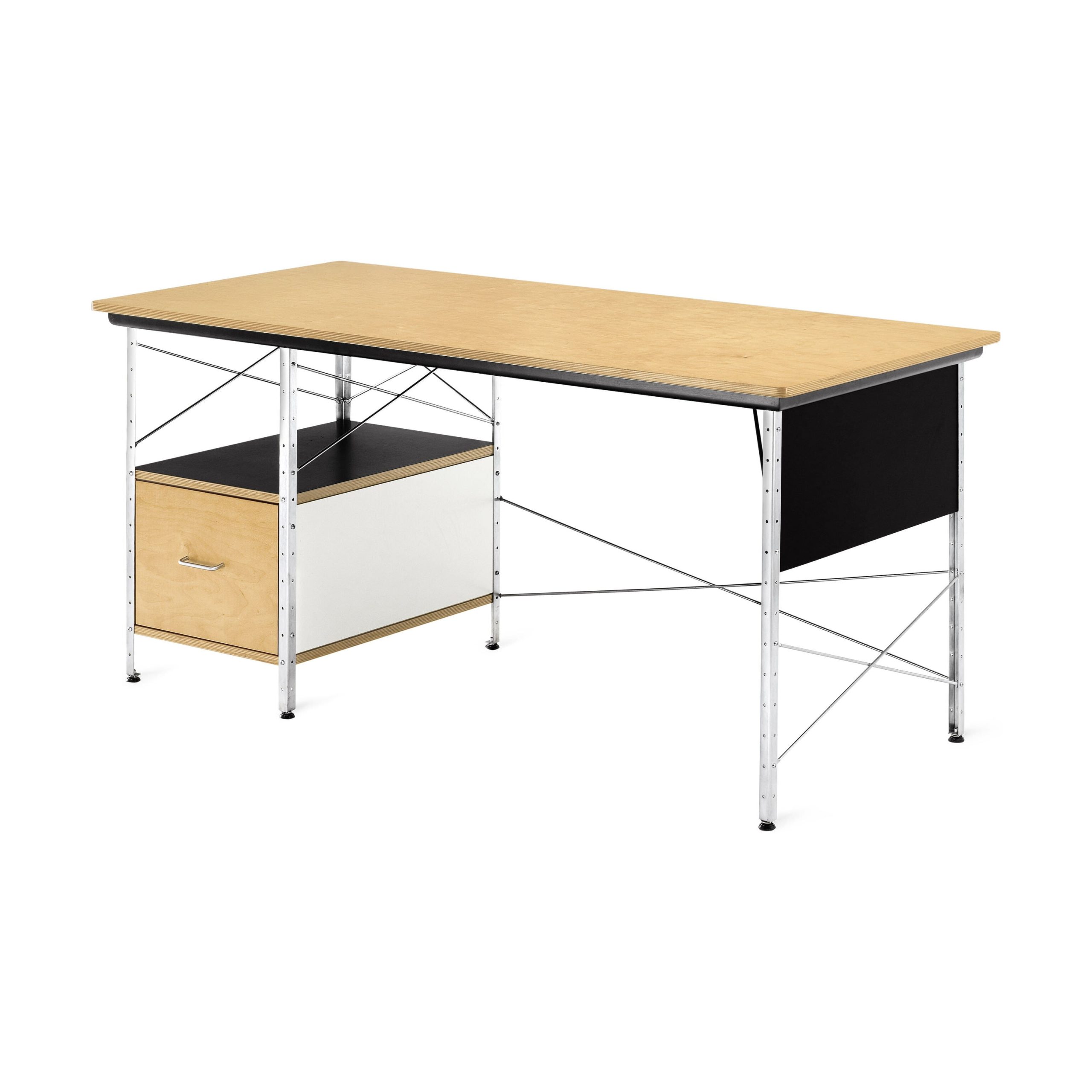 Eames Desk from Herman Miller - Black/White - Image 2
