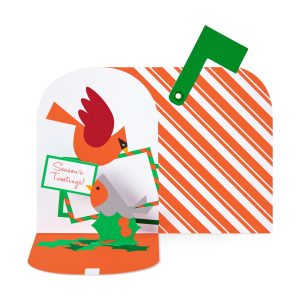 Holiday Post Box Pop-Up Cards - Set of 8