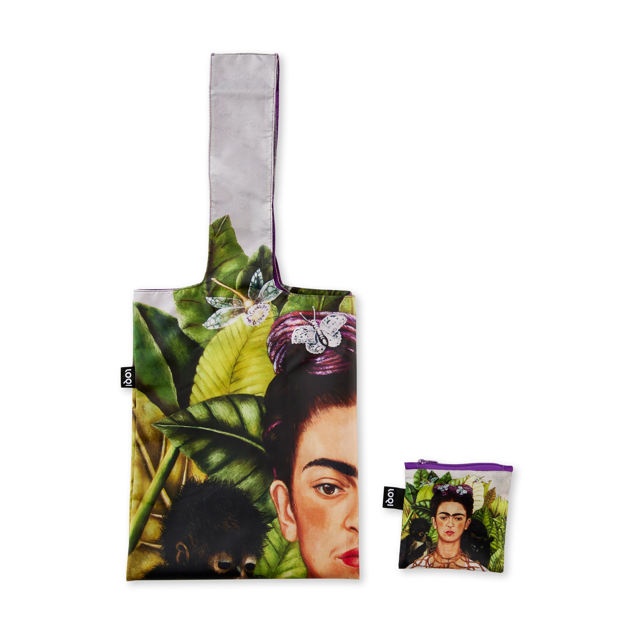 Loqi Recycled Polyester Artist Tote Bag - Frida Kahlo - Image 3