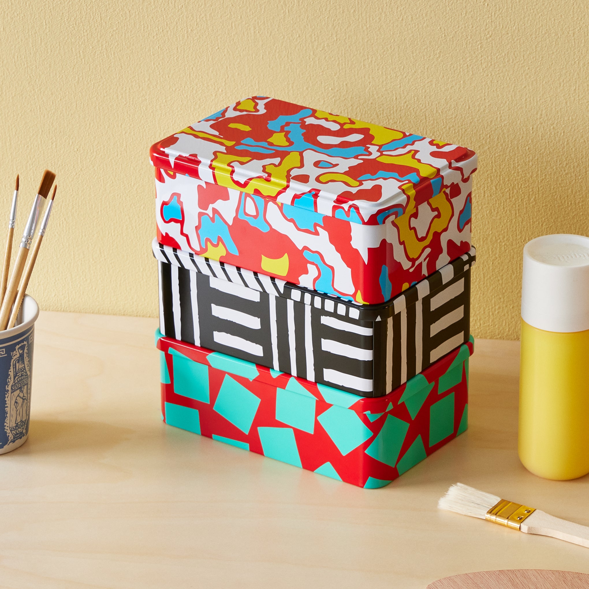 George Sowden Horizontal Tin - Red/ Yellow/ Blue - Image 6