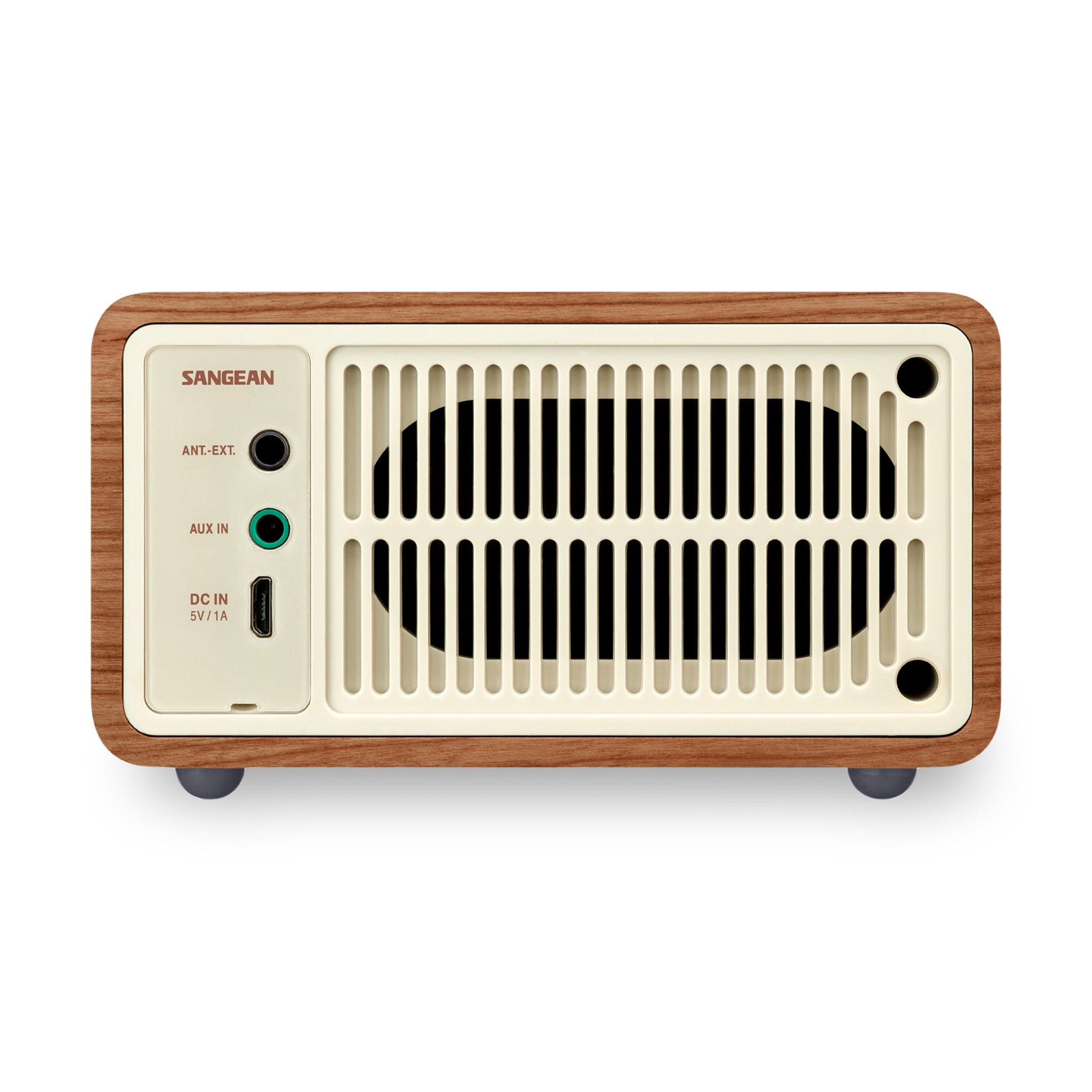 Sangean WR-7WL Bluetooth Speaker / FM Wooden Cabinet Radio - Image 4