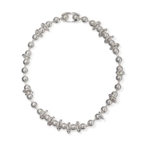 Martine Ali Silver Spar Ball Chain Necklace