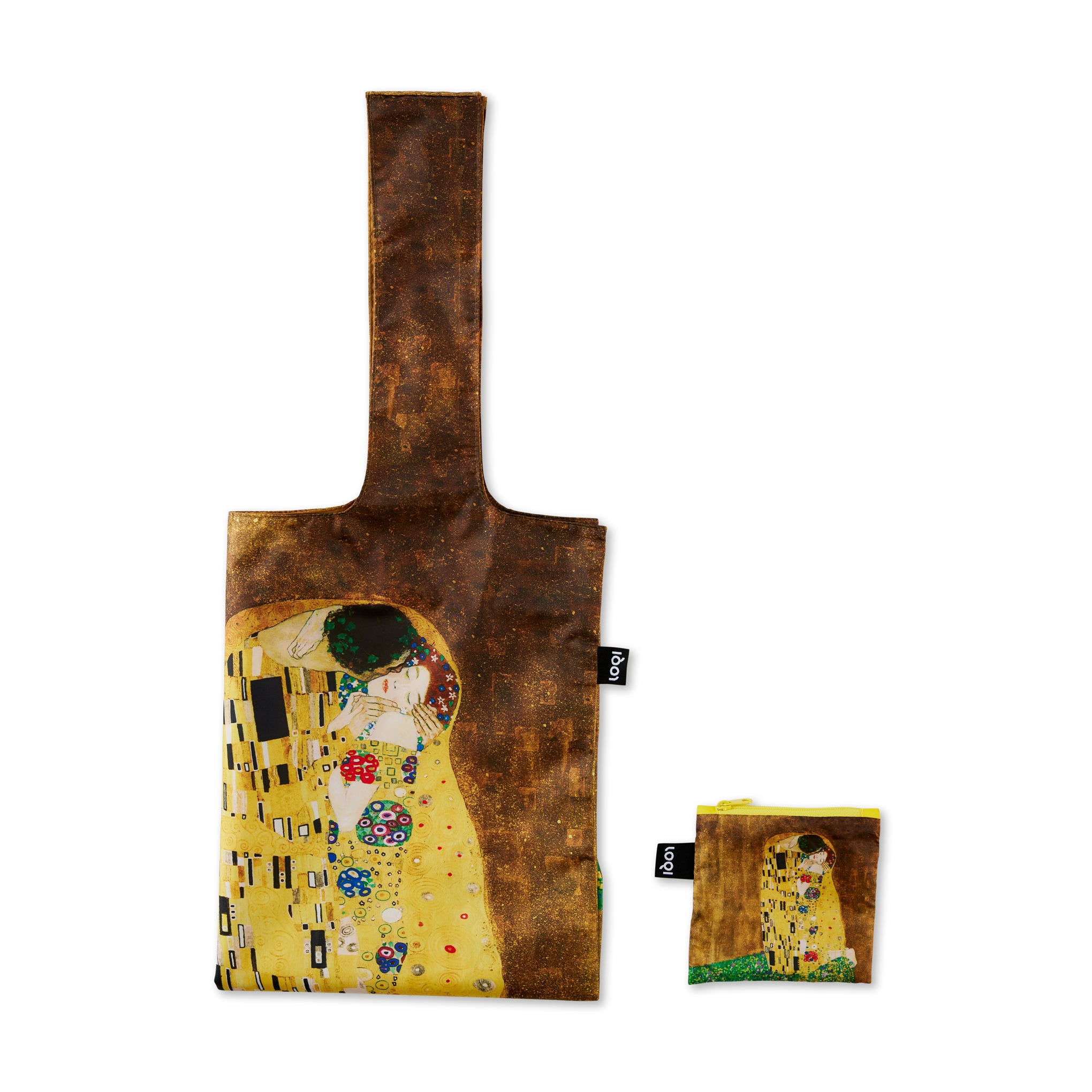 Loqi Recycled Polyester Artist Tote Bag - Gustav Klimt - Image 3