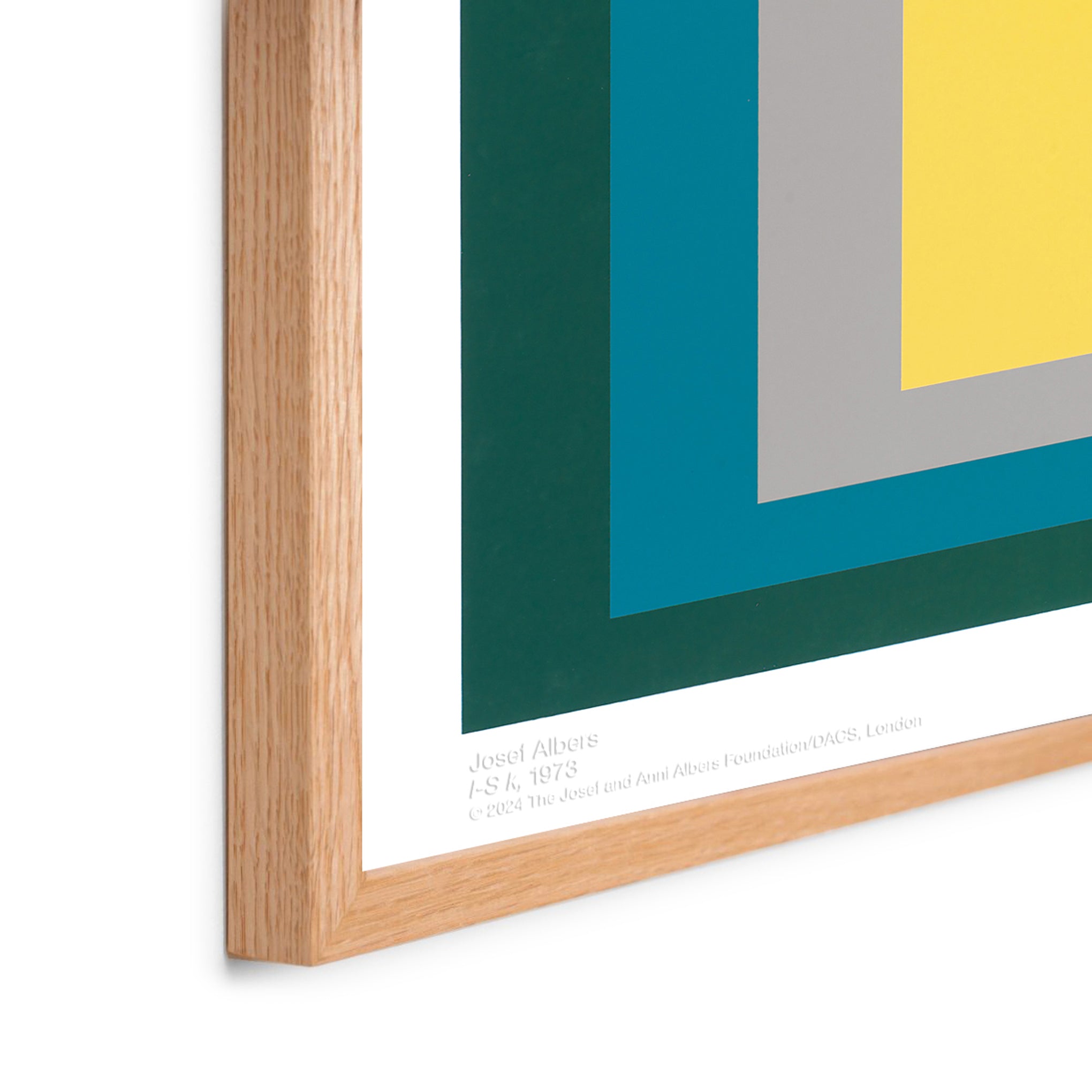Josef Albers SP VI Framed Poster - Image 2