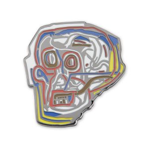 Jean-Michel Basquiat Enamel Pin - Mask