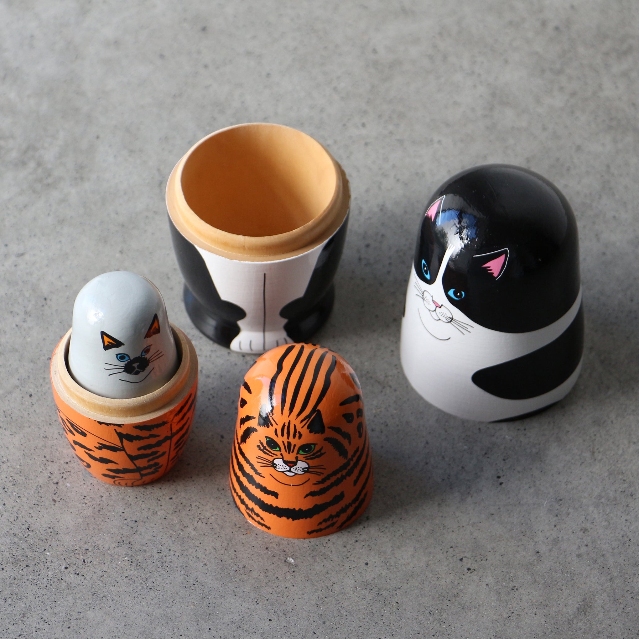 Nesting Cats Set - Set of 5 - Image 5