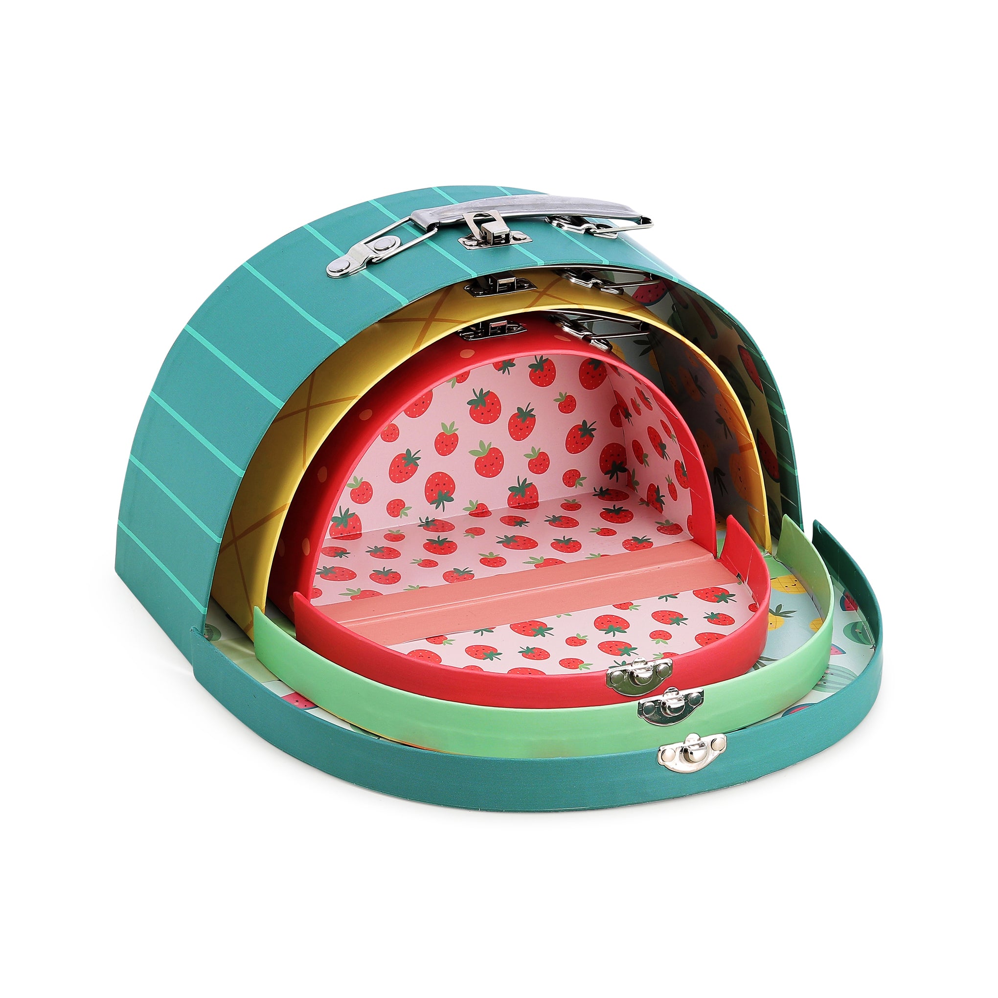 Vilac Nesting Fruit Suitcases Toy - Image 6