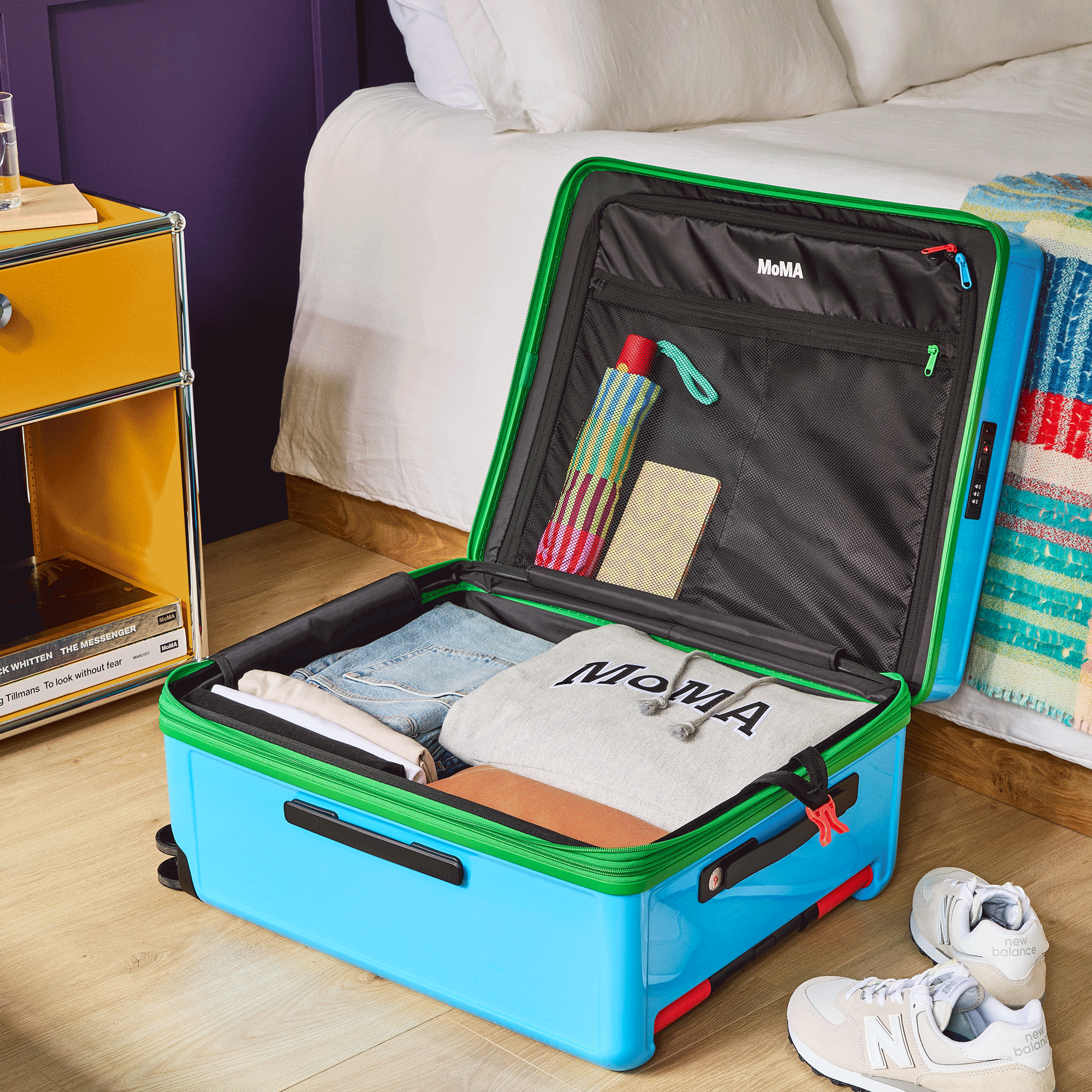 MoMA Rawrow Expandable Suitcase With TT Handle - Check In - Image 2