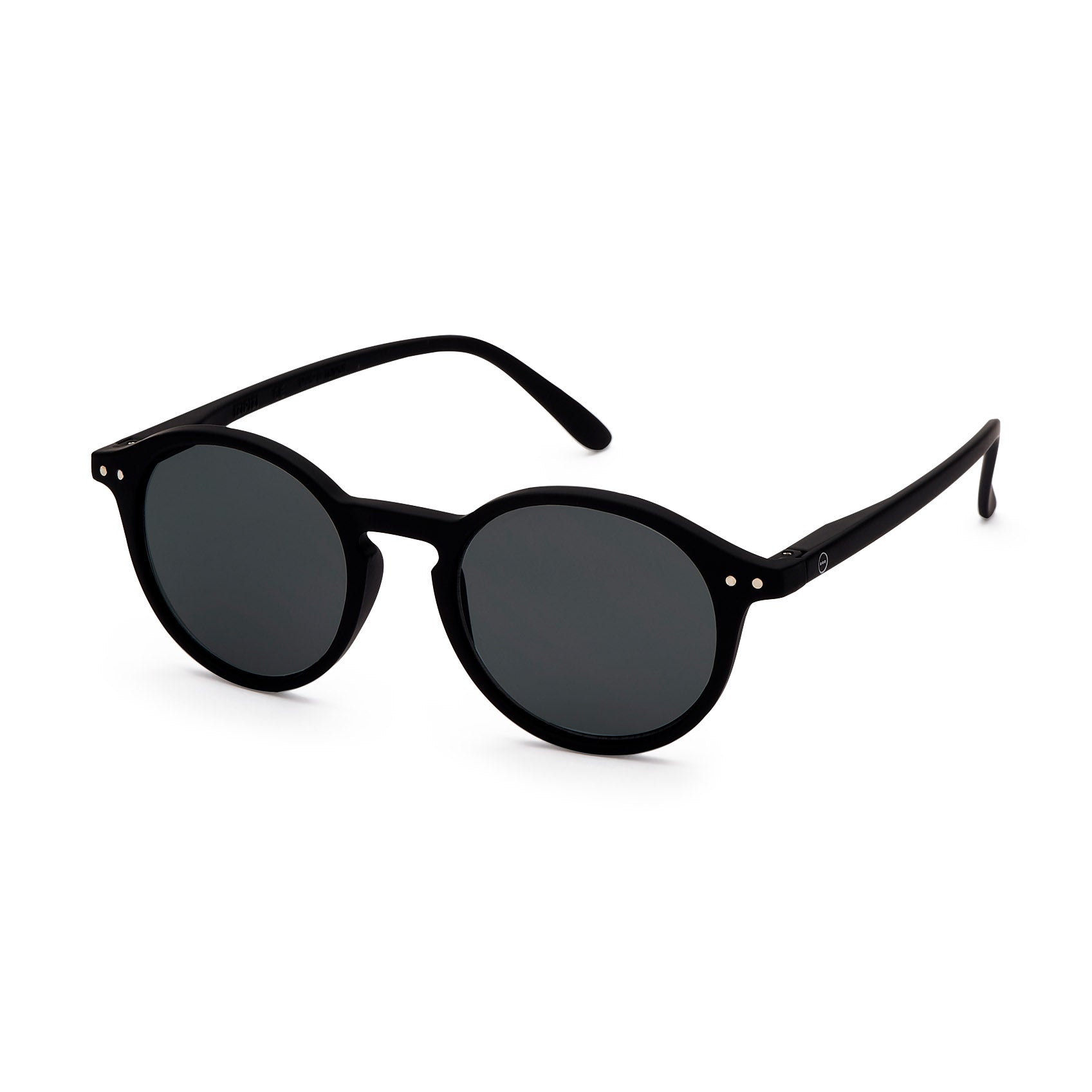 IZIPIZI Round Sunglasses #D - Black - Image 2