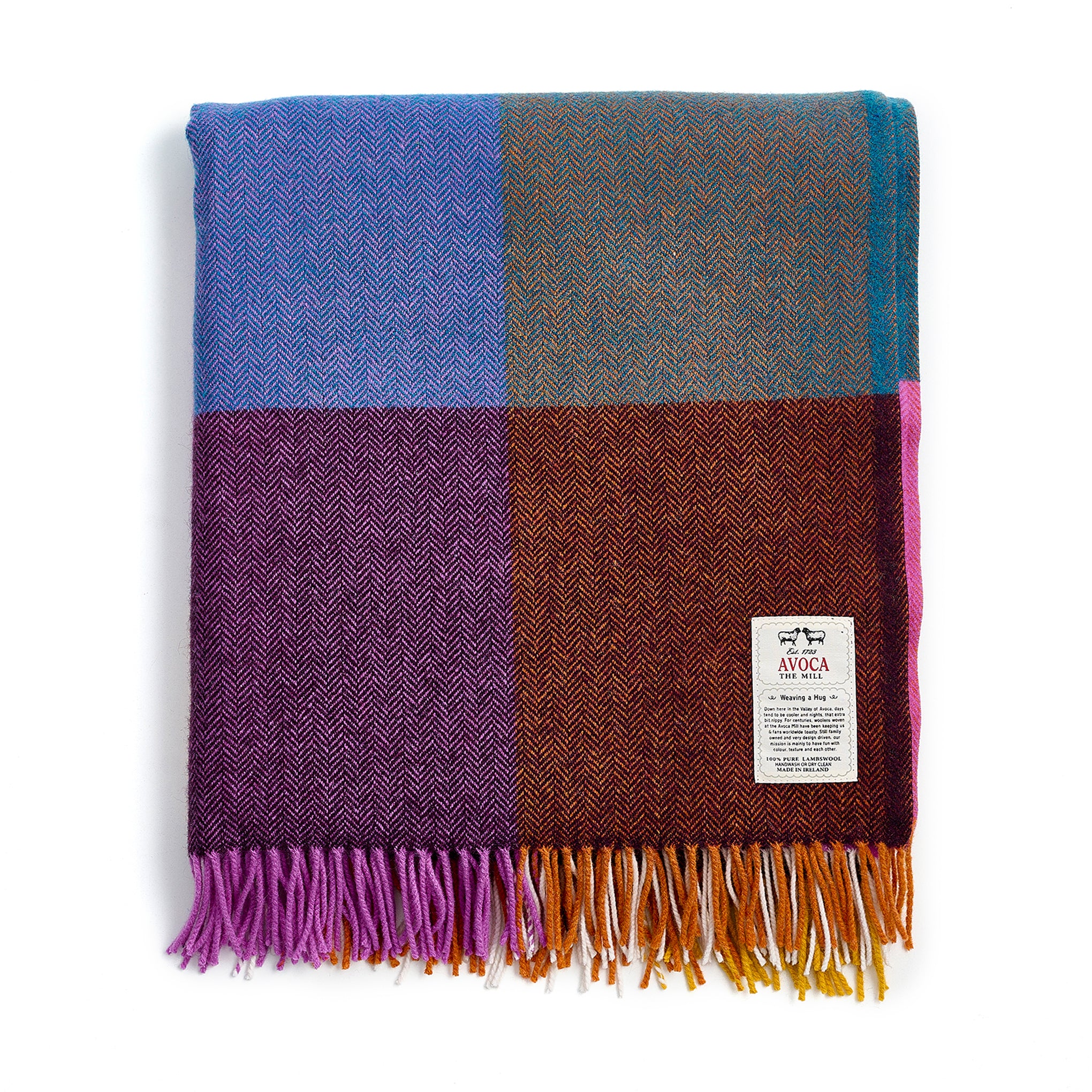 Hellfire Lambswool Throw - Image 3
