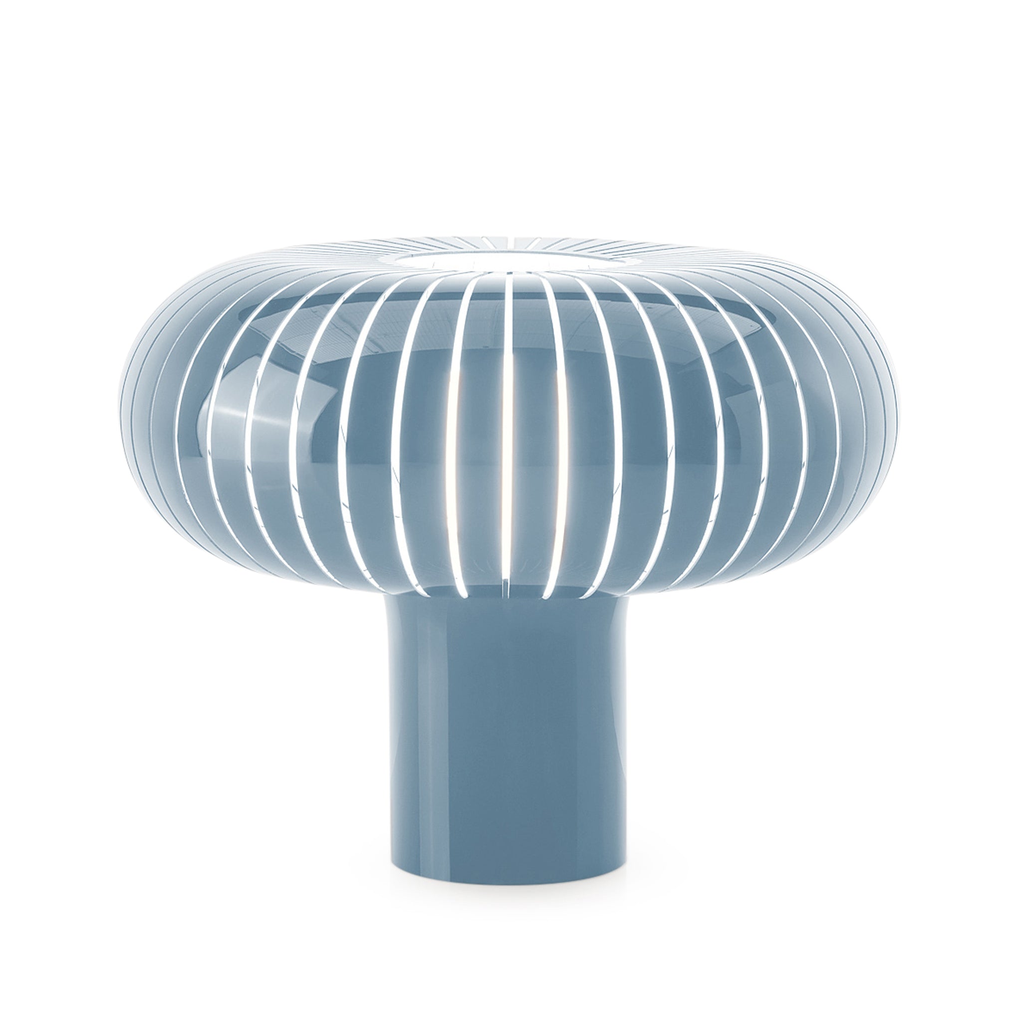 Teresa Recycled Acrylic Table Lamp - Sky Blue