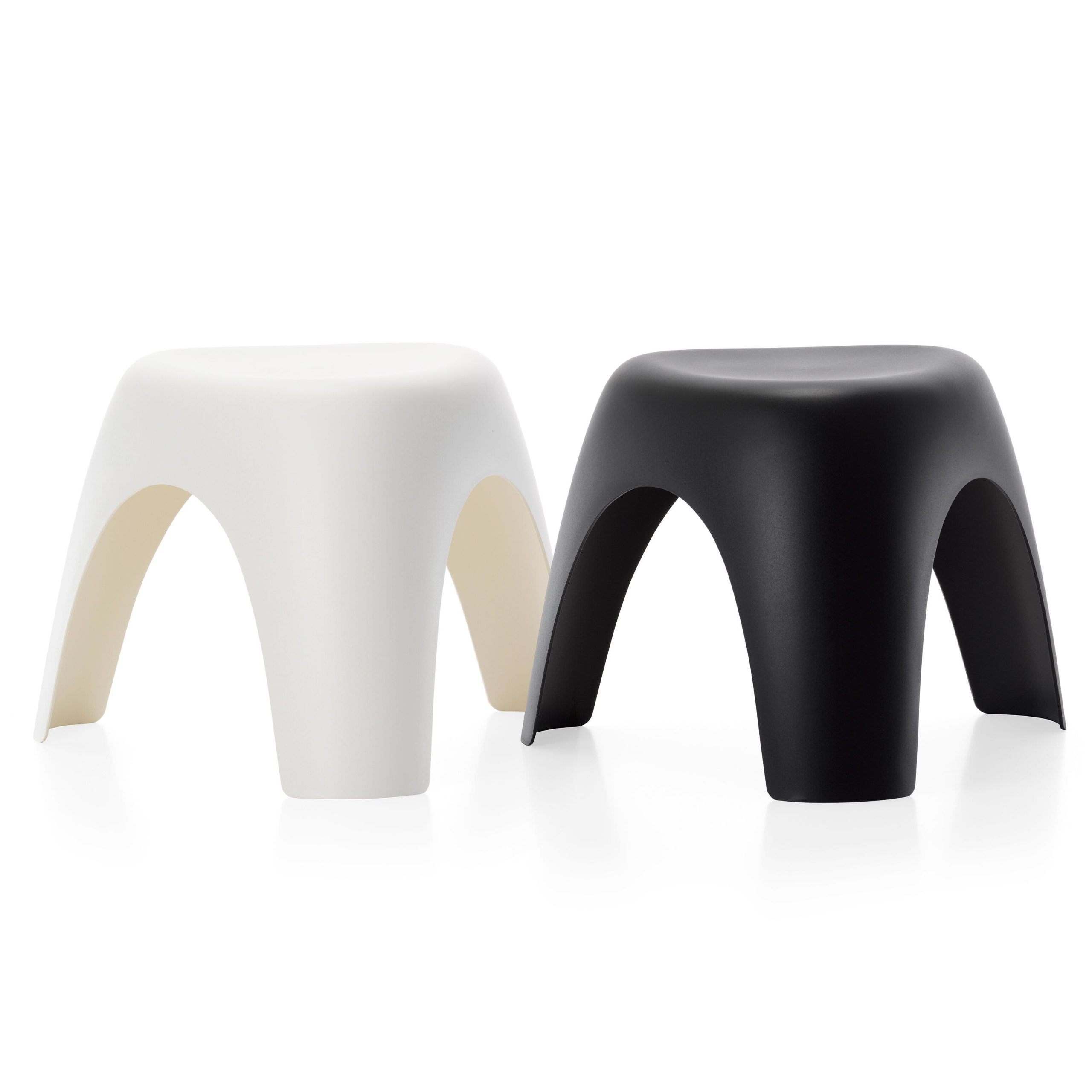 Vitra Stacking Elephant Stool - Black