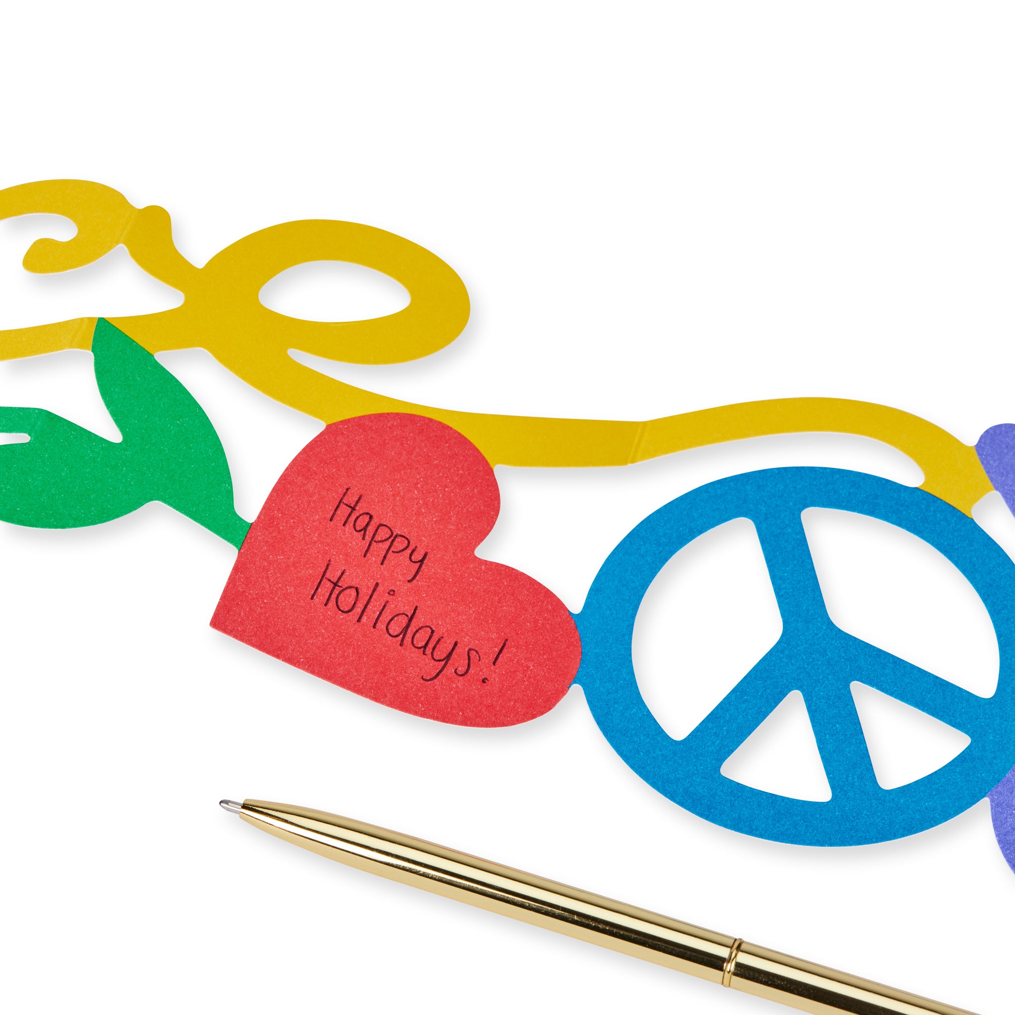Peace Holiday Pop-Up Cards - Set of 8 - Image 3