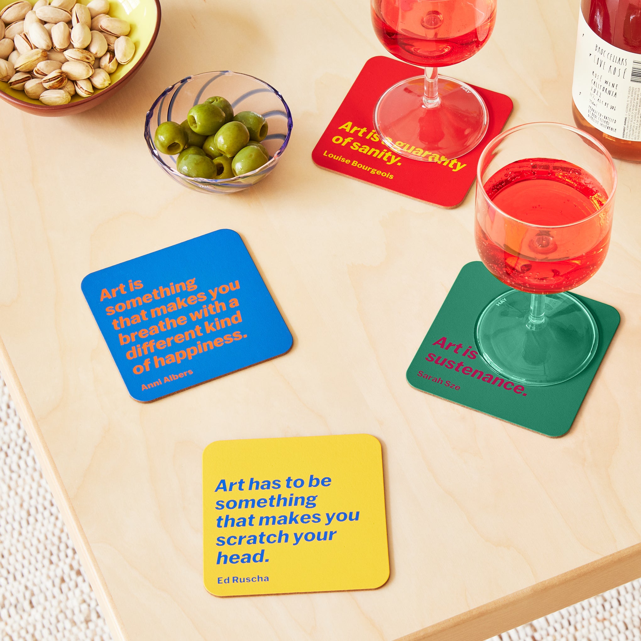 MoMA Artist Quote Coaster - Louise Bourgeois - Image 2