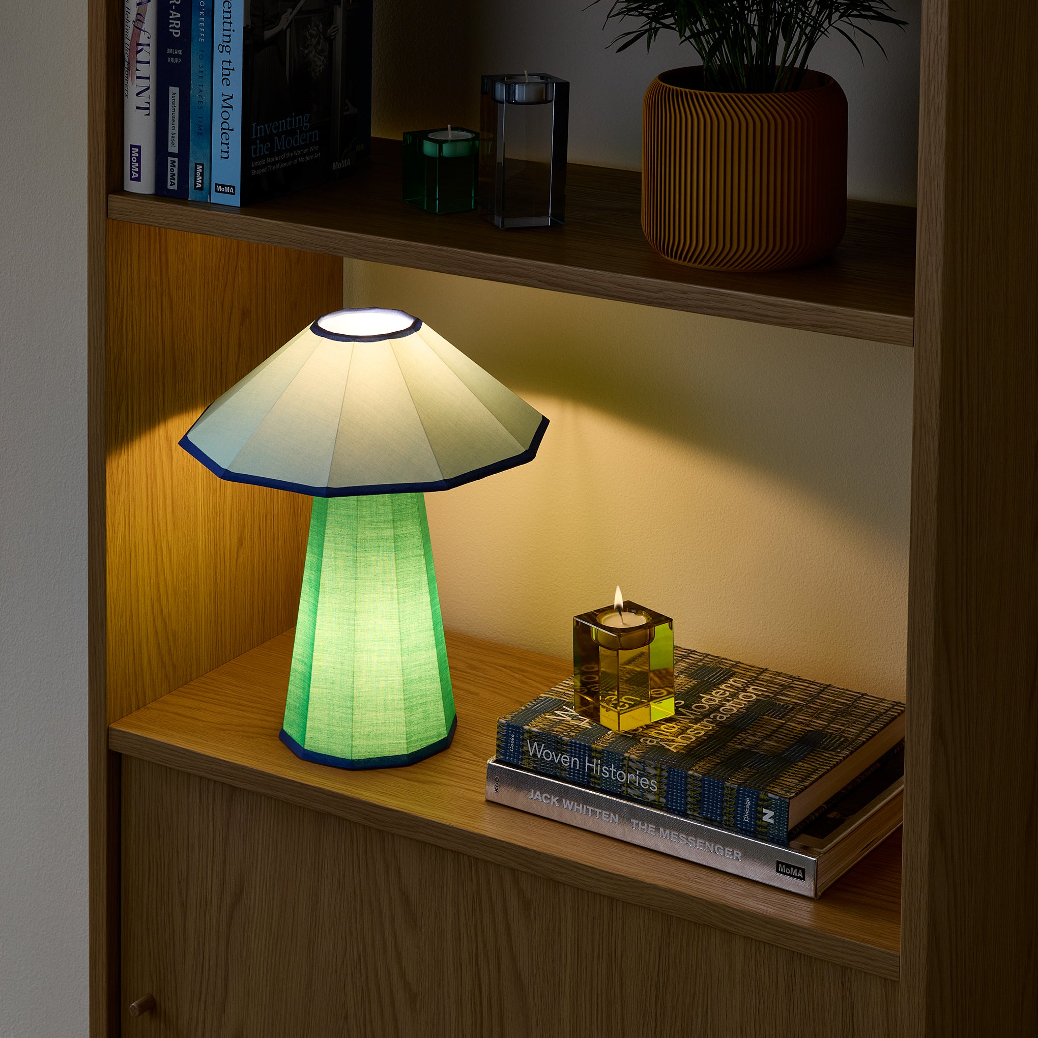 Trimme Table Lamp - Green/ Light Blue - Image 2